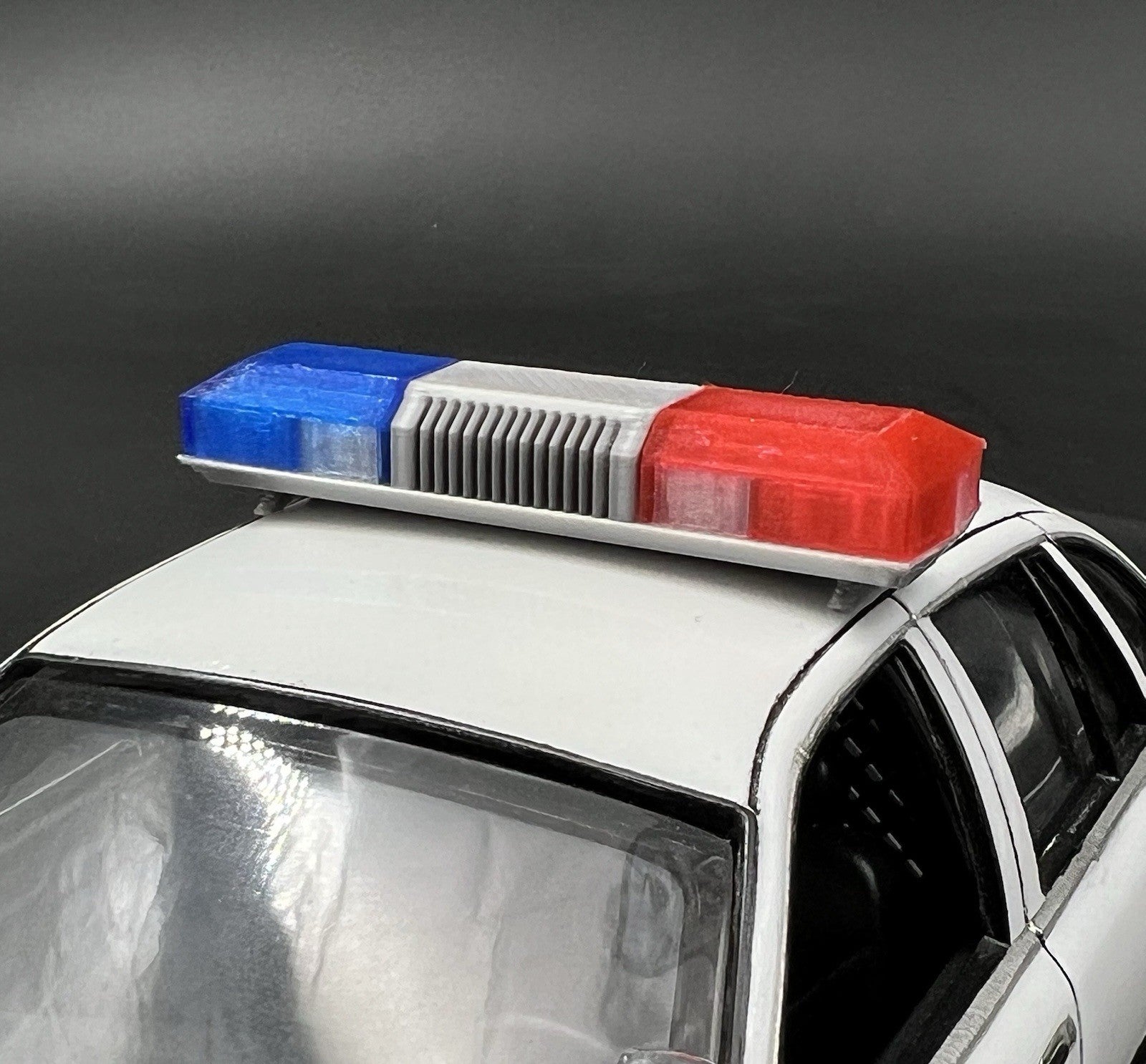 1/24 1/25 Blue Red Smith Wesson 8780 8880 8980 Lightbar Police Sheriff Fire12