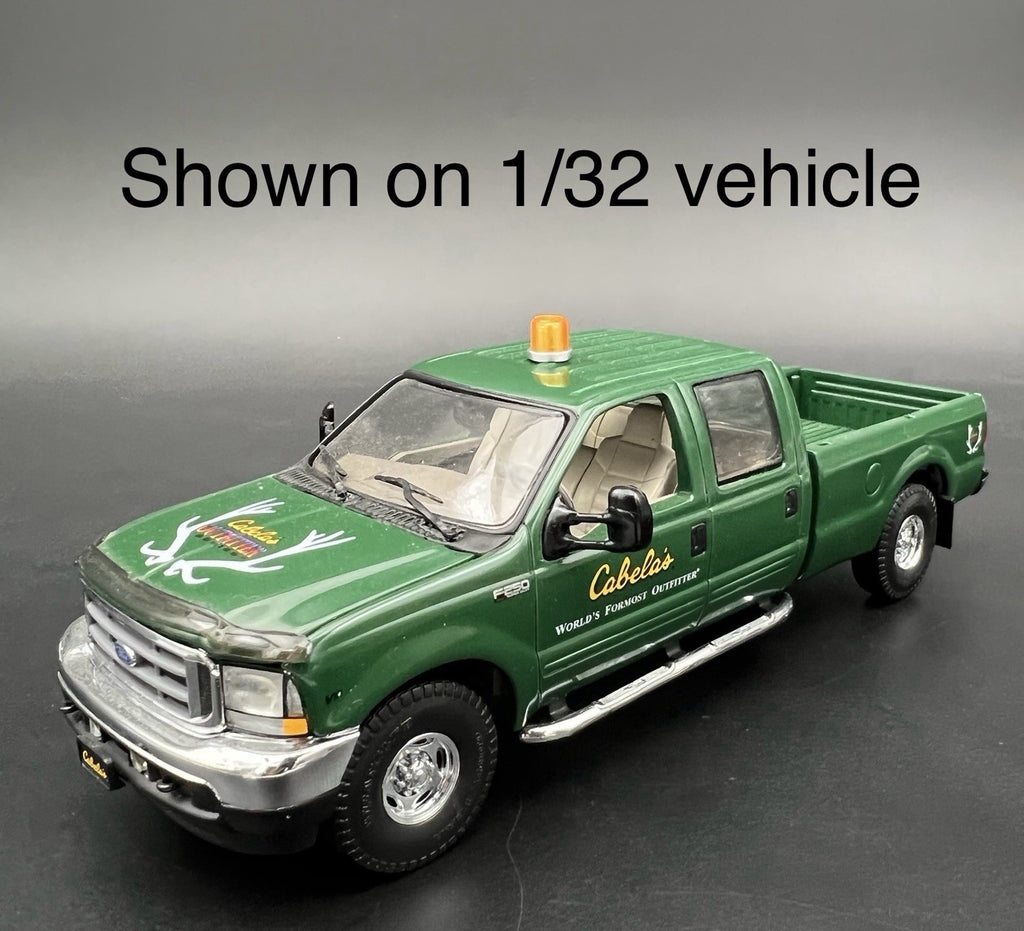 2 Pack 1/32 1/24 Hallow Amber Beacon Strobe Construction Work Tow Security 1/3410