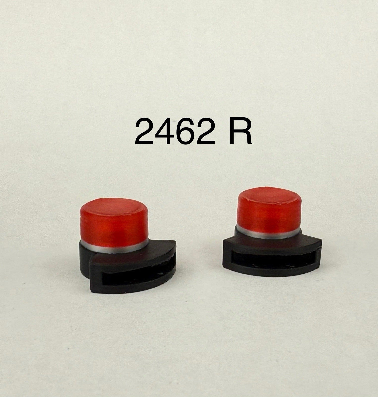 2 Pack 1/24 1/25 Vintage Red Beacon With Siren Speaker Lightbar Police 2462R0