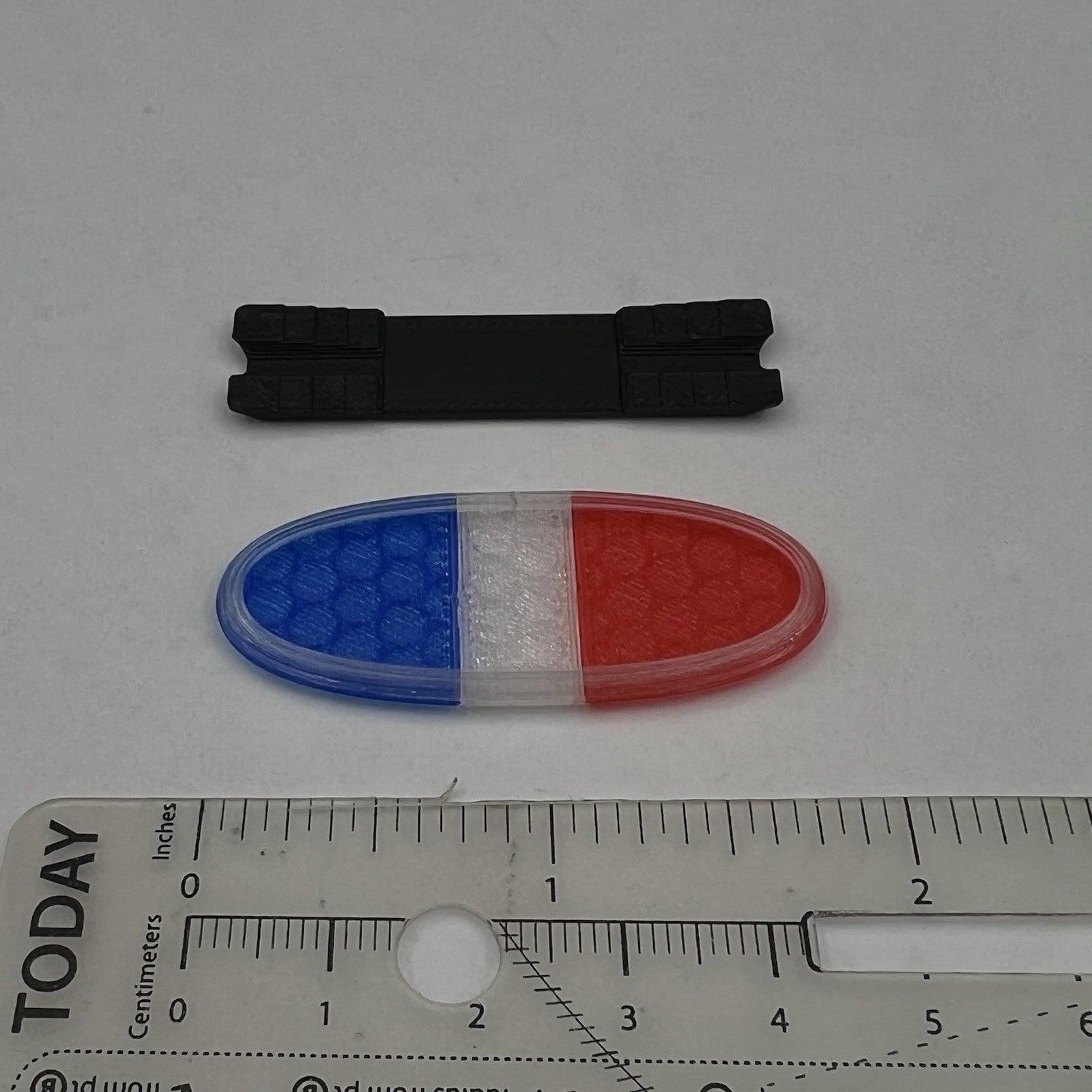 1/24 25 PCB Ready Blue Red Federal Signal Arjent Lightbar Police Sheriff SUV2