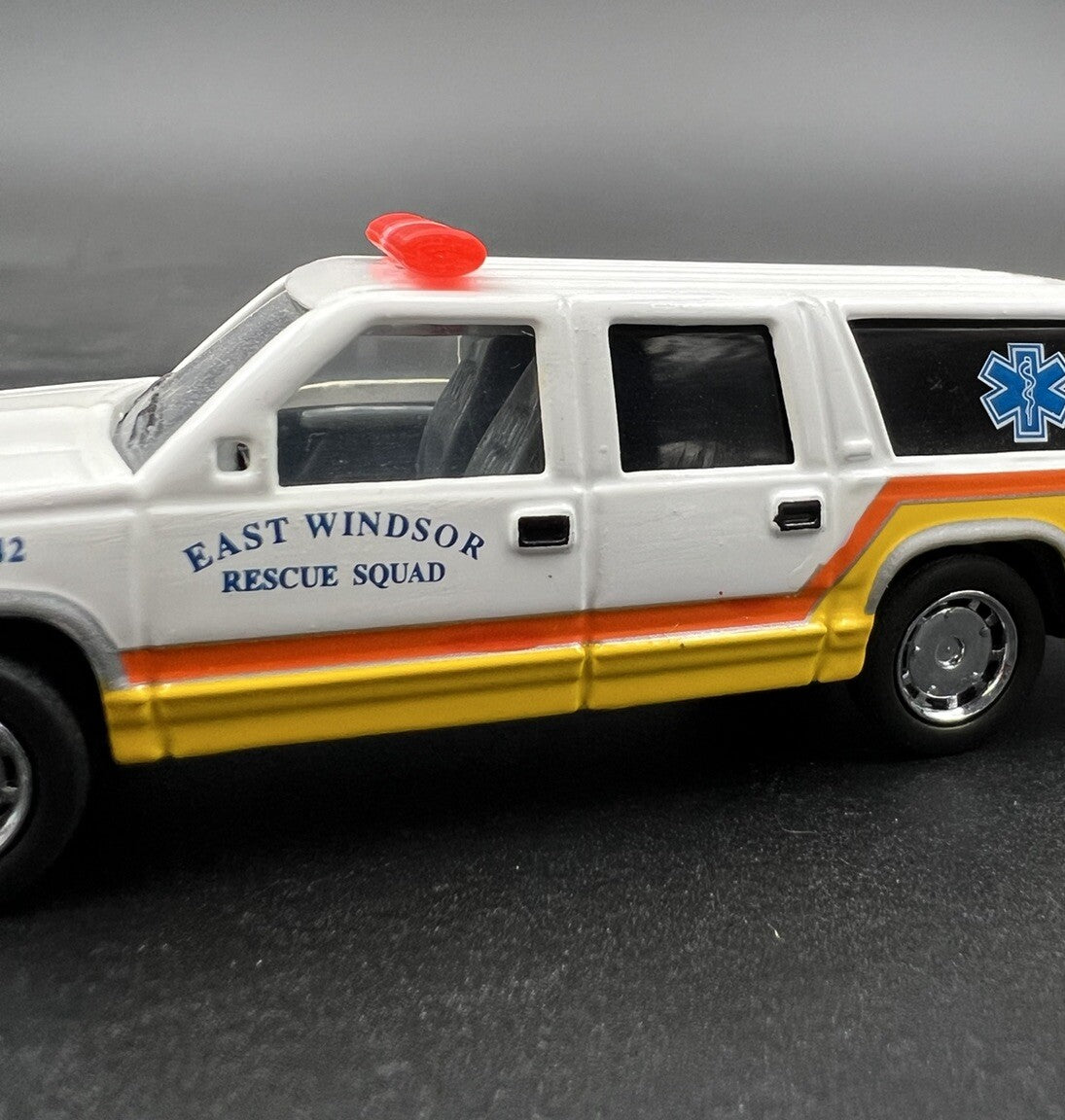 4 Pack 1/87 Red Federal Signal Aerodynic Lightbar Greenlight Police Fire EMS SUV1