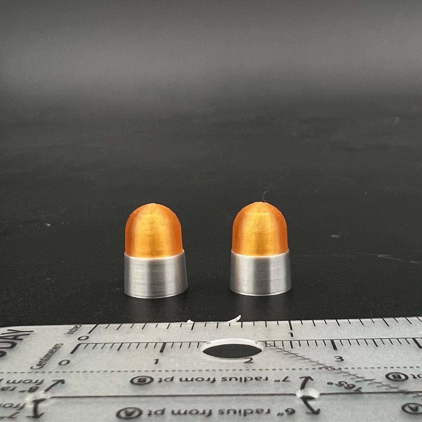 2 Pack 1/24 25 27 LED Ready Amber Beacon Ray Lightbar Security Tow Work Truck3