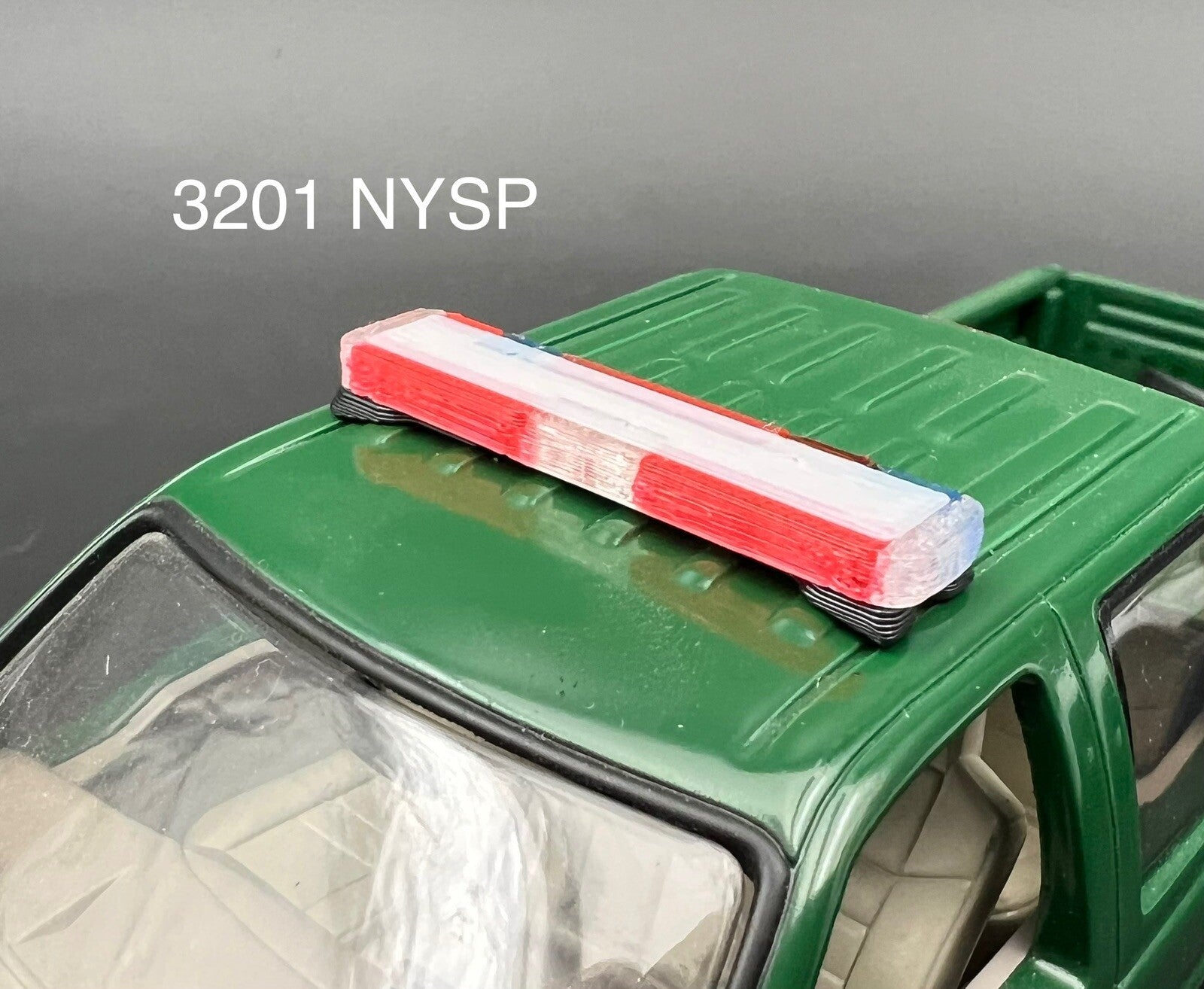 1/32 Whelen Edge Lightbar Blue Red Amber New York State Police Highway Patrol0