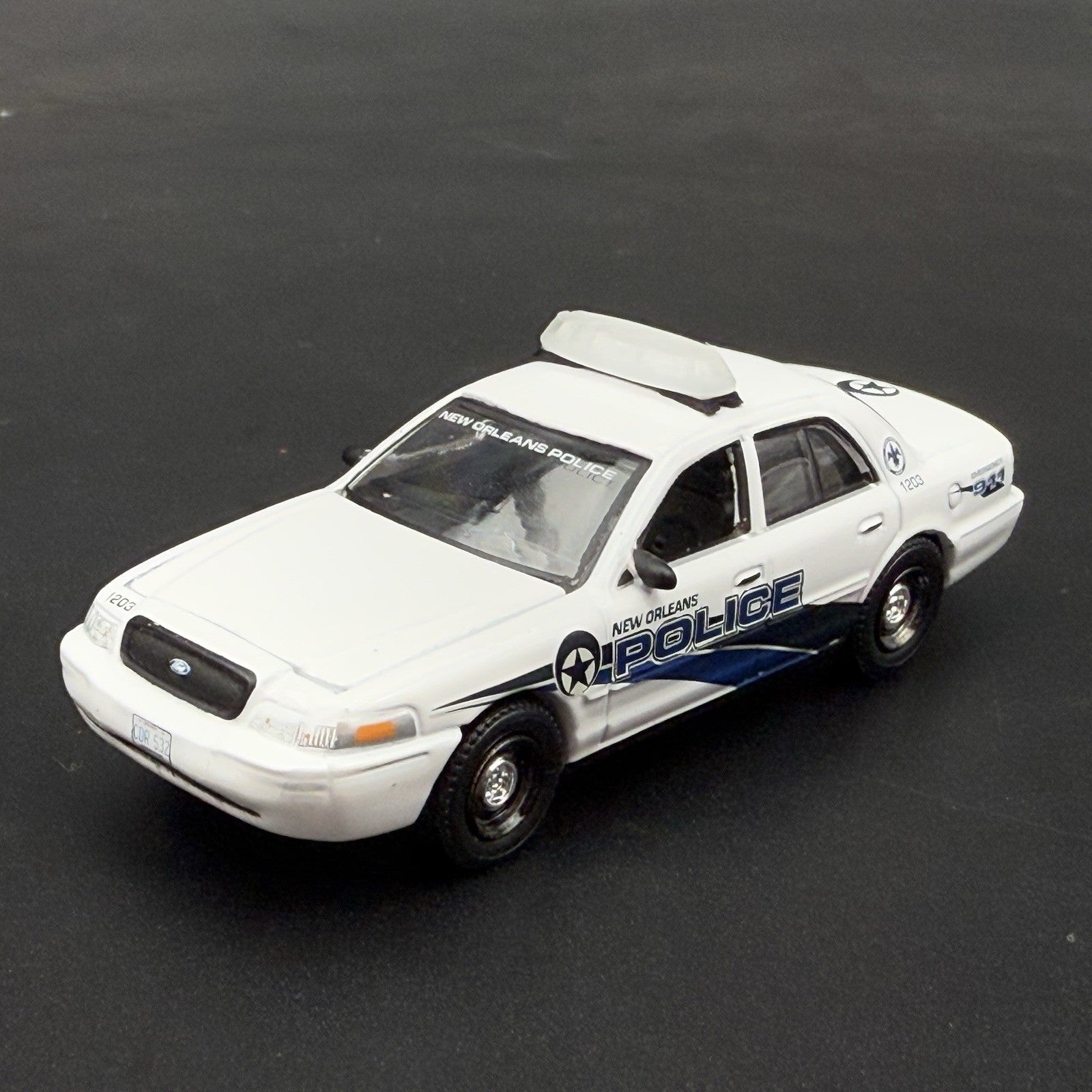 2-Pack 1/64 Scale Model Federal Clear Vista Lightbar Police Fire 6412C5