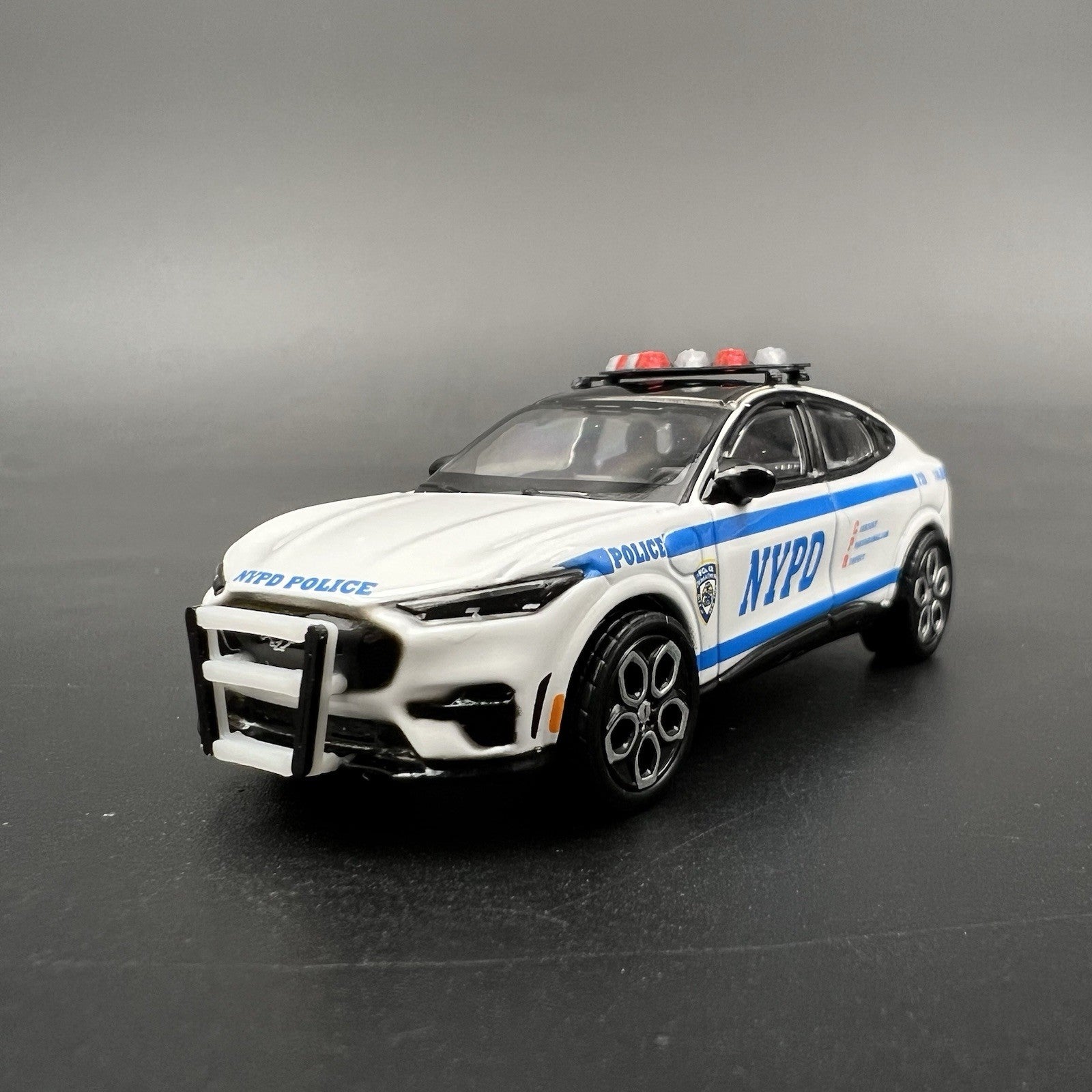 2 Pack 1/64 NYPD Style Push Bumper New York Police Sheriff Highway Patrol13