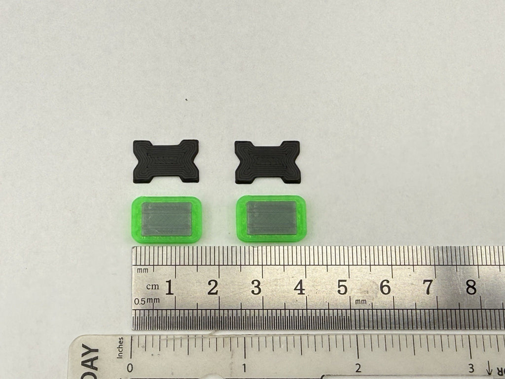 2-Pack 1/24 25 Scale Model Micro Whelen Edge Freedom Green Lightbar 2408MicroG1