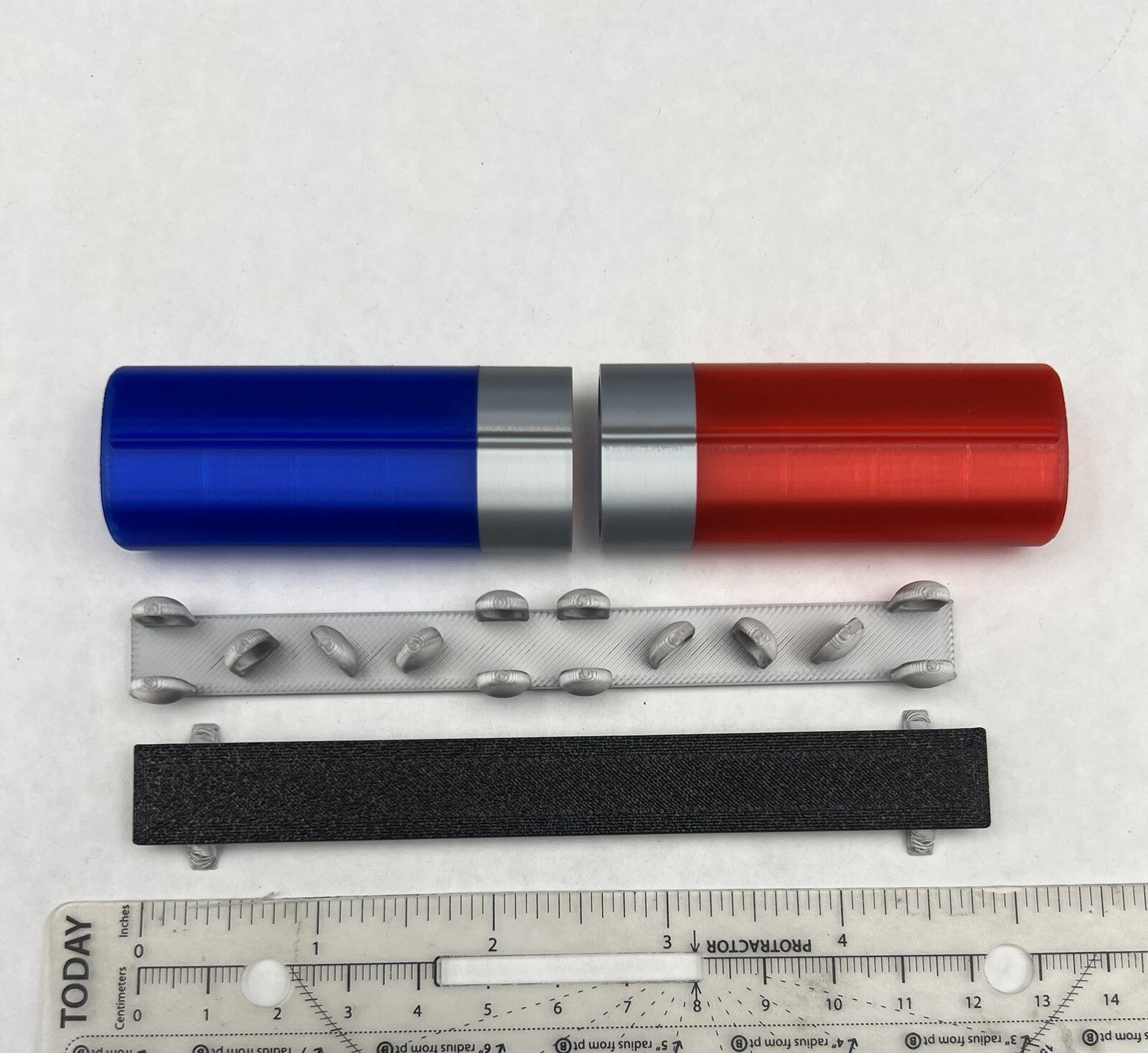 1/10 Scale LED Ready AeroDynic Lightbar Dukes Of Hazzard Blue Red Police CHP1