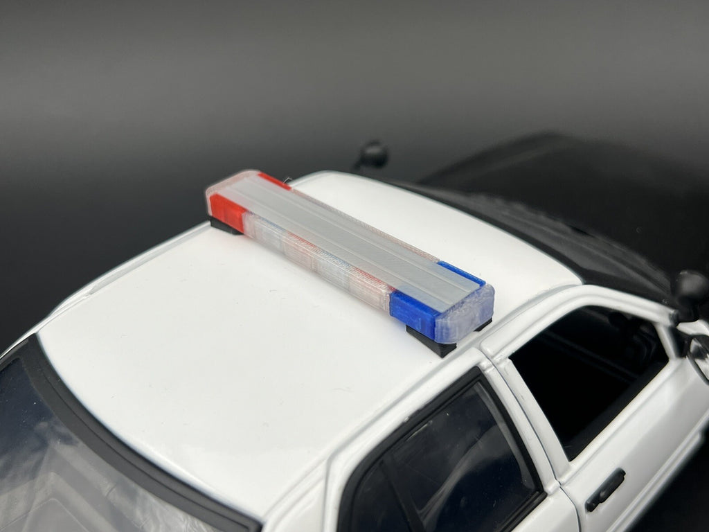 1/18 LED Ready Whelen Edge Lightbar Blue Red Nevada Highway Patrol State Police6