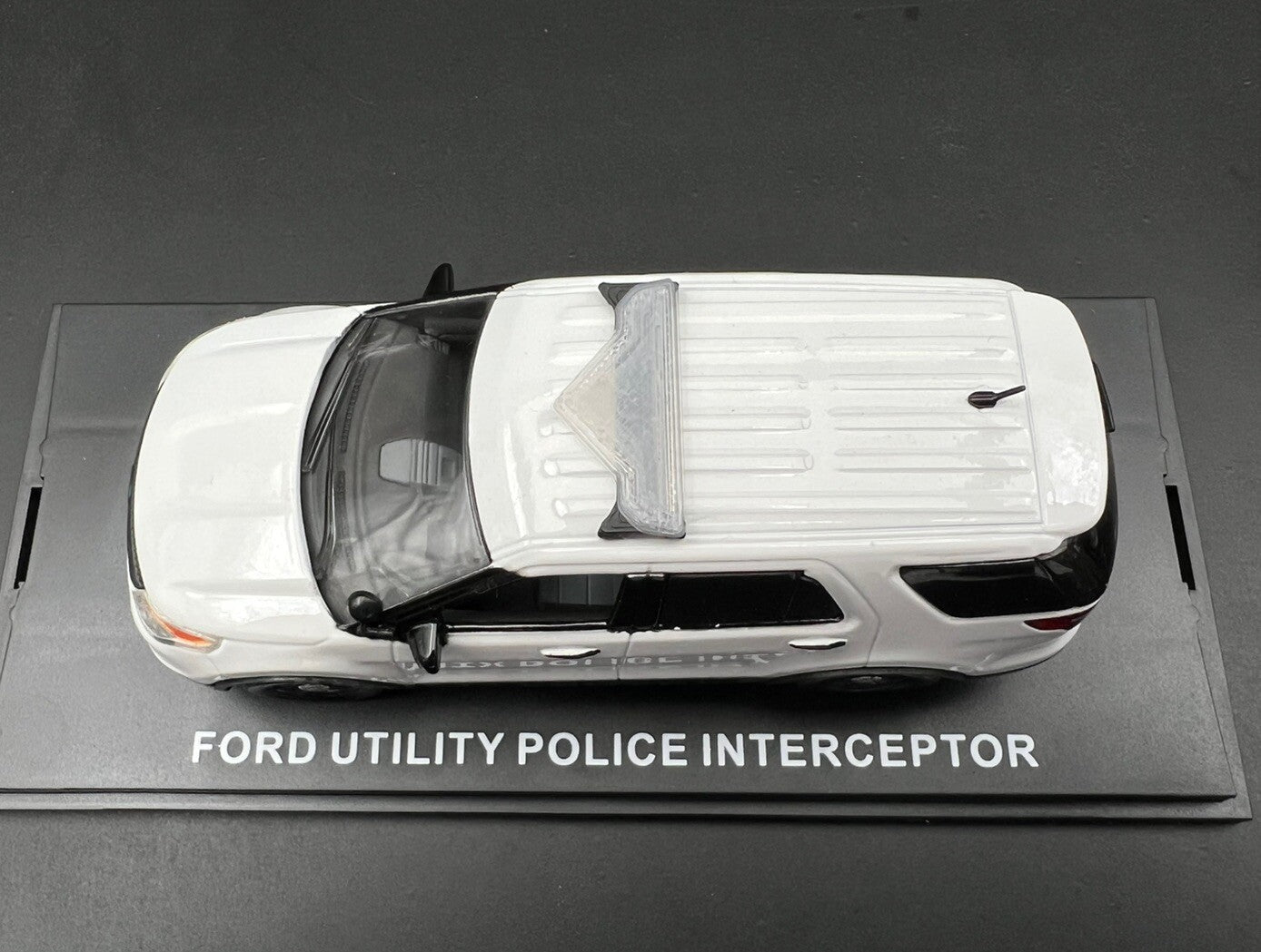 2 Pack 1/43 SUV Length Federal Signal Valor Lightbar Gray Top Police Sheriff2