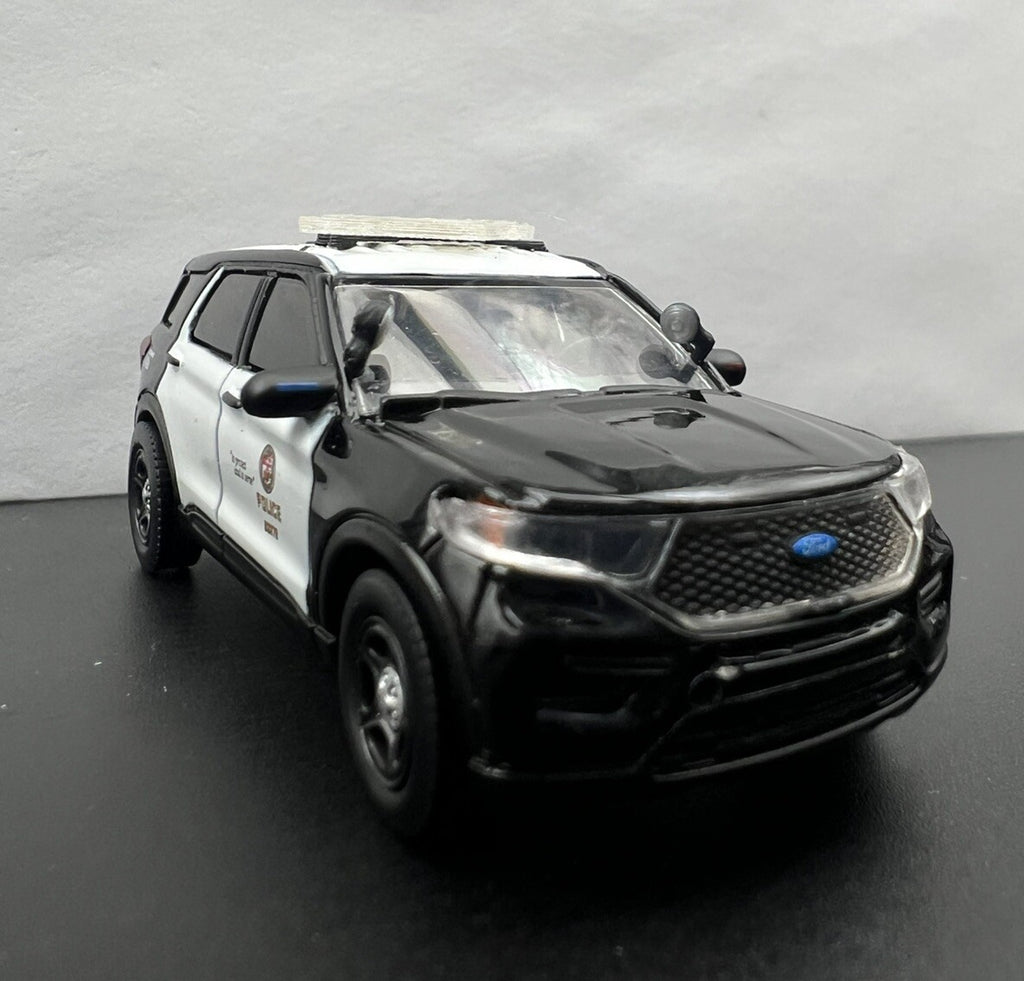 4-Pack 1/64 Scale Model Spotlights For Greenlight Fire Police Car SUV 64214