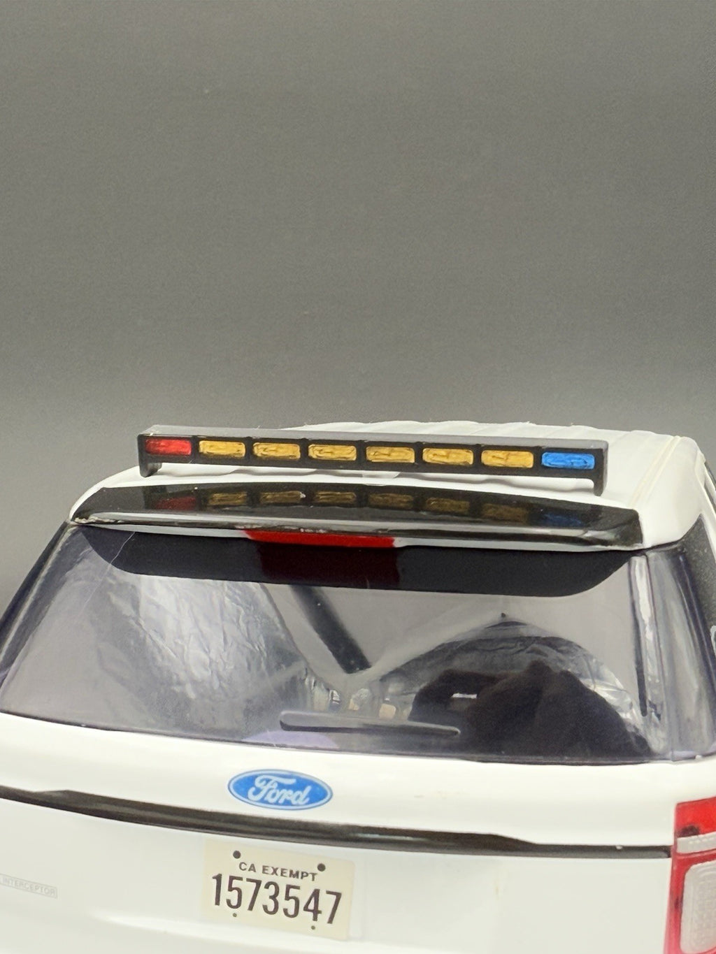 1/18 LED Ready Blue Red Amber Traffic Advisor Arrow Stick Deck Lightbar Police2