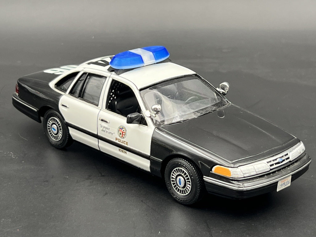 1/24 25 Blue Clear Federal Signal Vista Lightbar Kentucky State Police Sheriff8