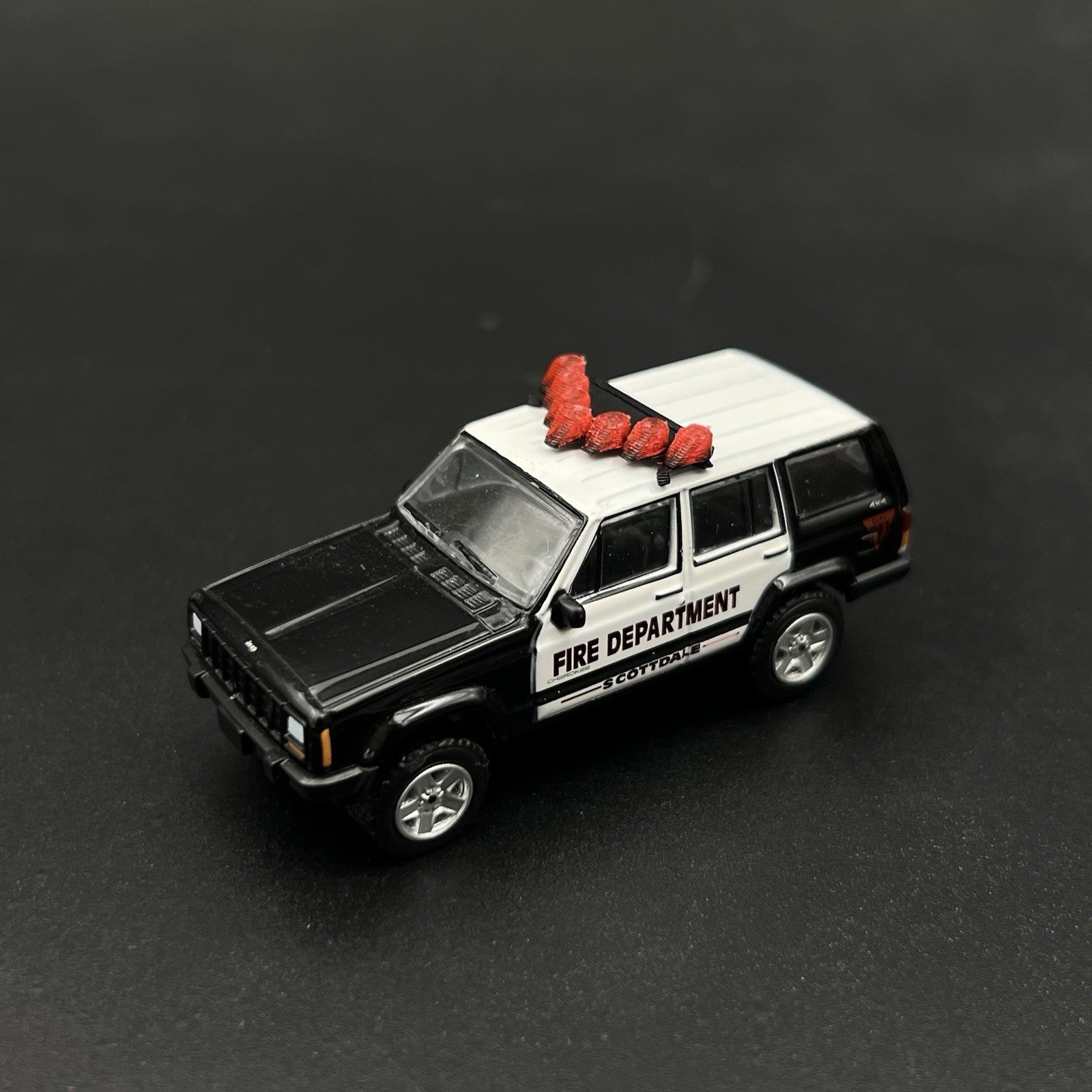 2 Pack 1/64 Red Vector Vision Lightbar Police Sheriff Fire EMS State Patrol8
