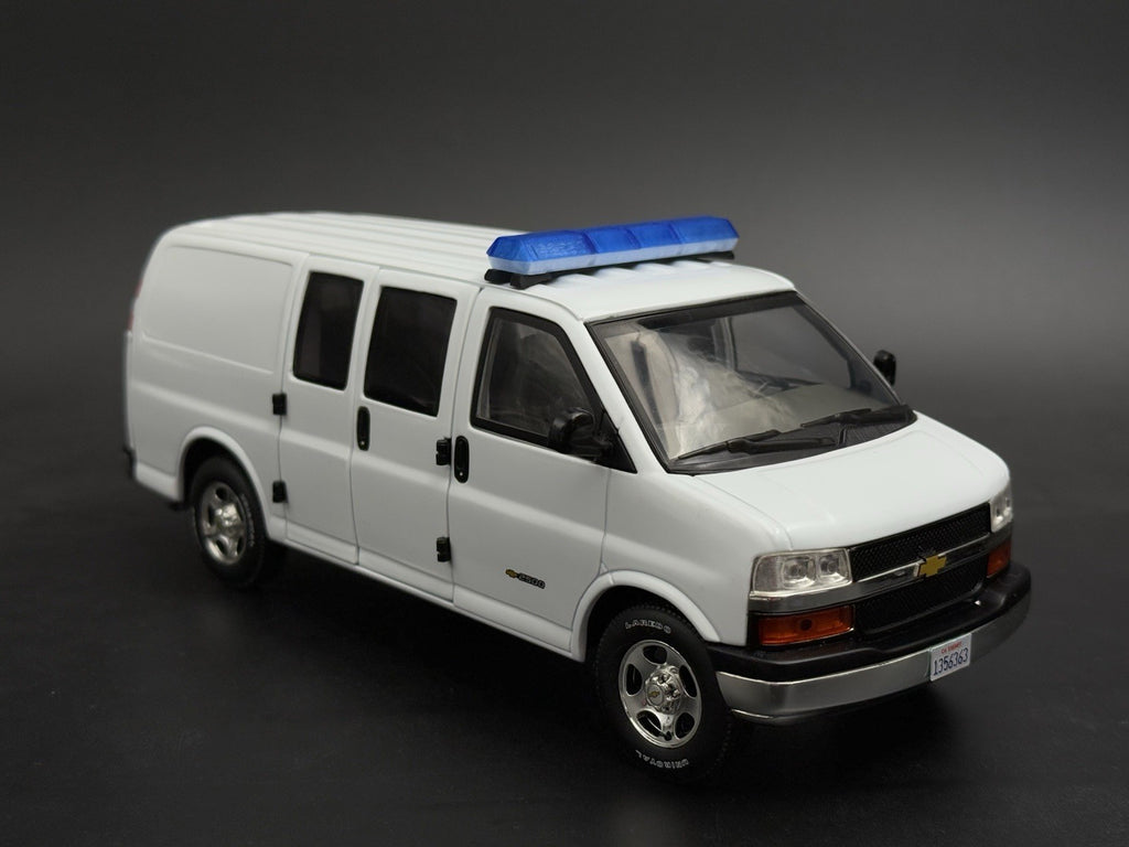1/24 25 Scale Blue Code 3 MX7000 XL Lightbar Police Fire Truck Width 58”7