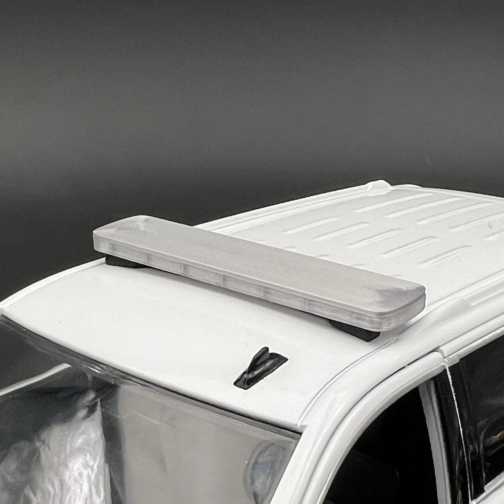 1/24 25 27 LED Compatible Tahoe SUV Width XL Legend Silver Top Lightbar Police8