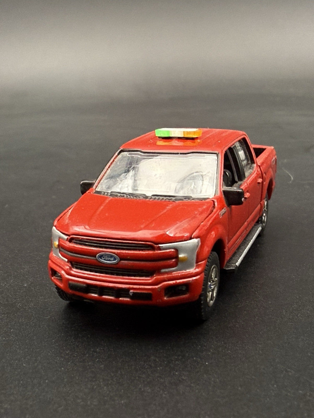 2 Pack 1/64 Mini Whelen Edge Green Clear Amber Lightbar Work Truck Security7