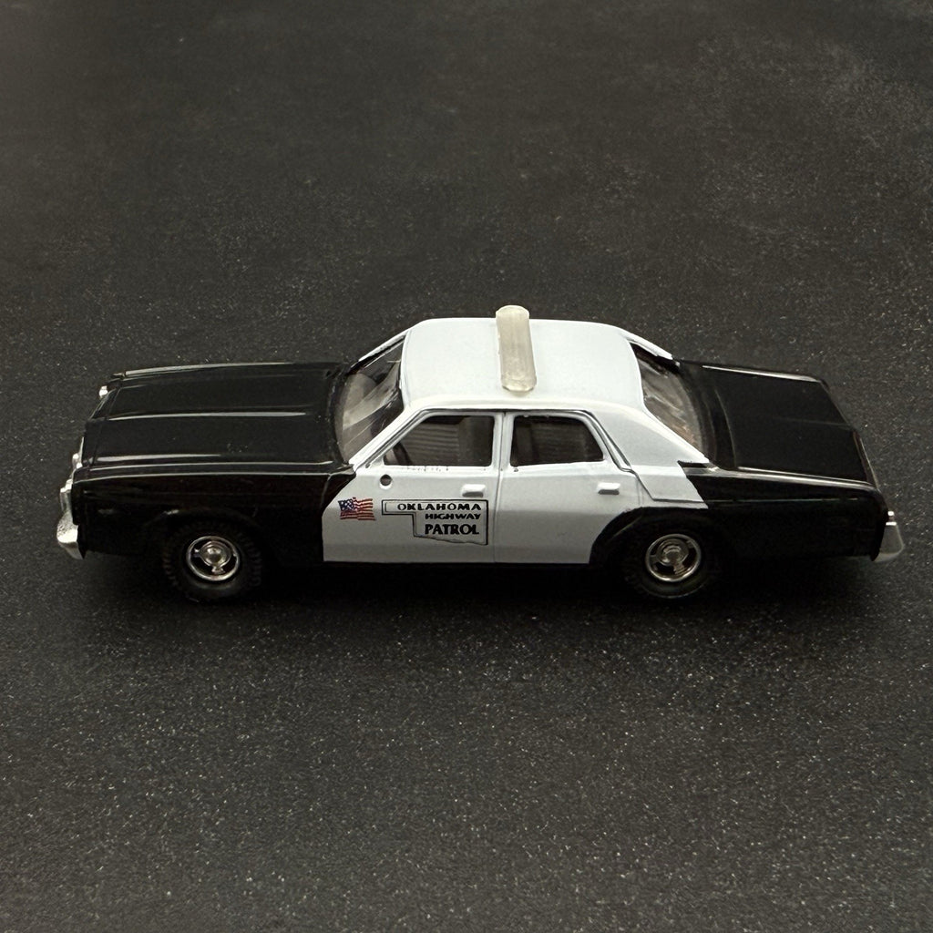 4 Pack 1/87 LED Style Narrow Lightbar For HO Scale Police Sheriff Fire EMS9
