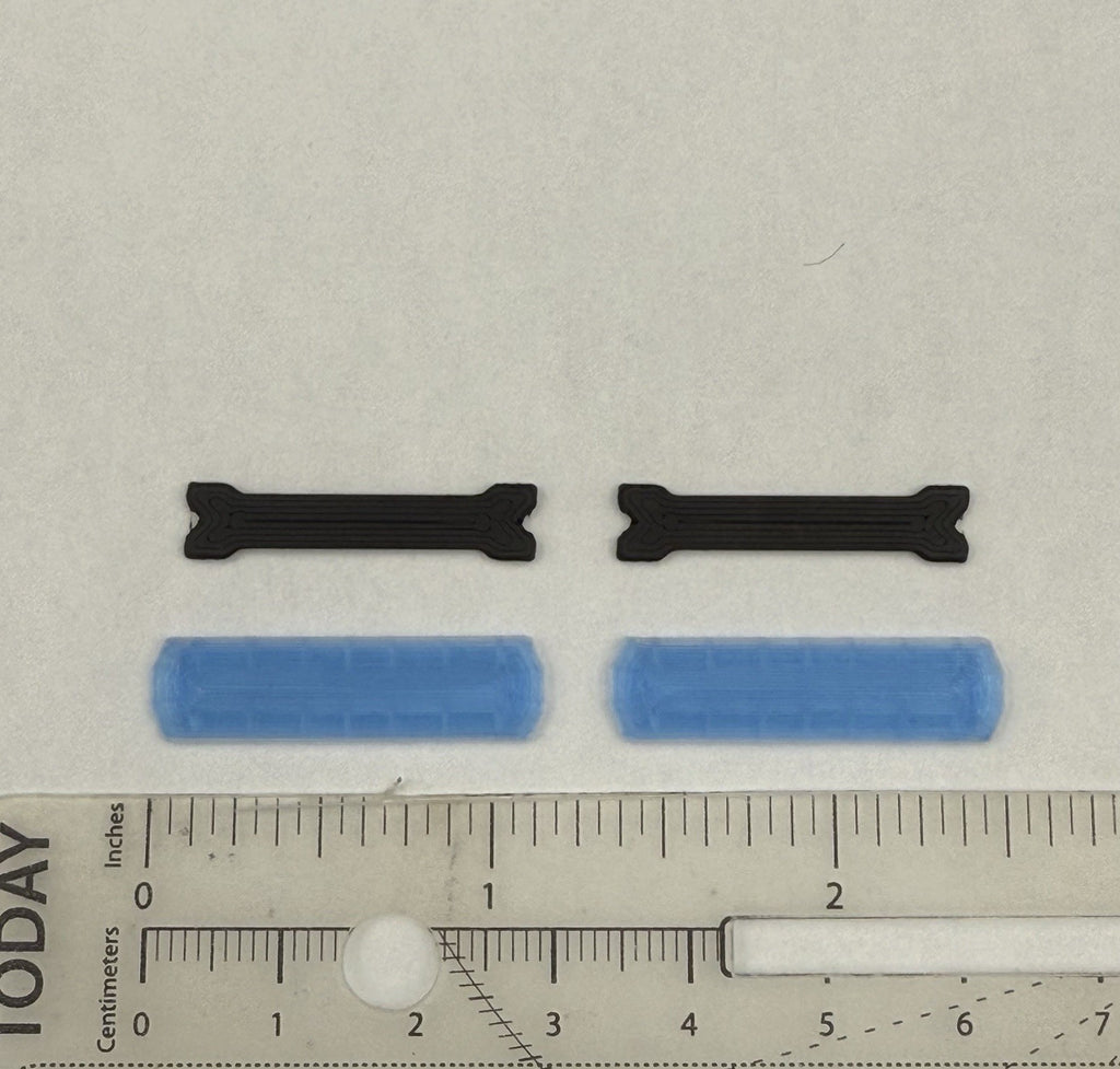 2 Pack 1/43 SUV Length Blue Code 3 X2100 Lightbar Greenlight Chicago Police1