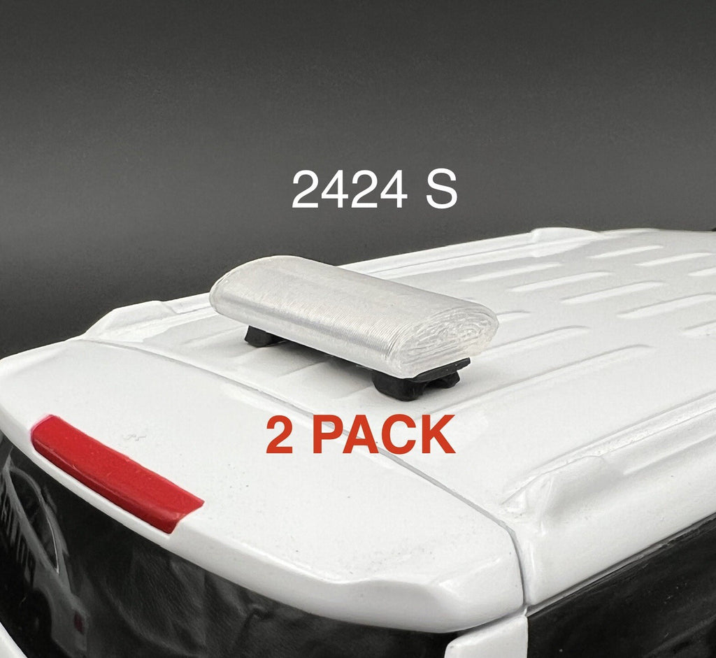 2 Pack 1/24 25 Mini Jetsolaris Lightbar For NYPD Scooter New York Police Sheriff0