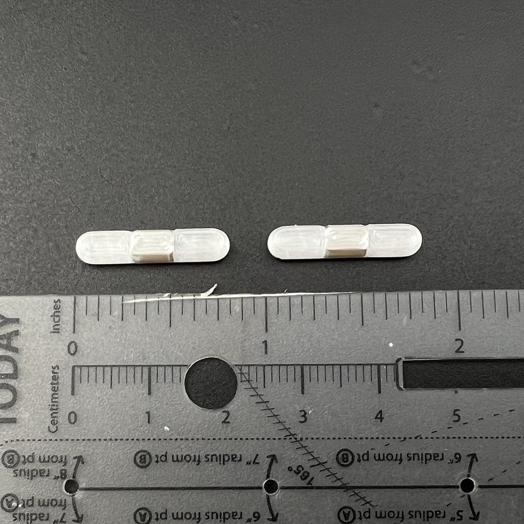 2 Pack 1/64 80H 90H 8000 Lightbar Clear Fire EMS Police Car Truck Ambulance1