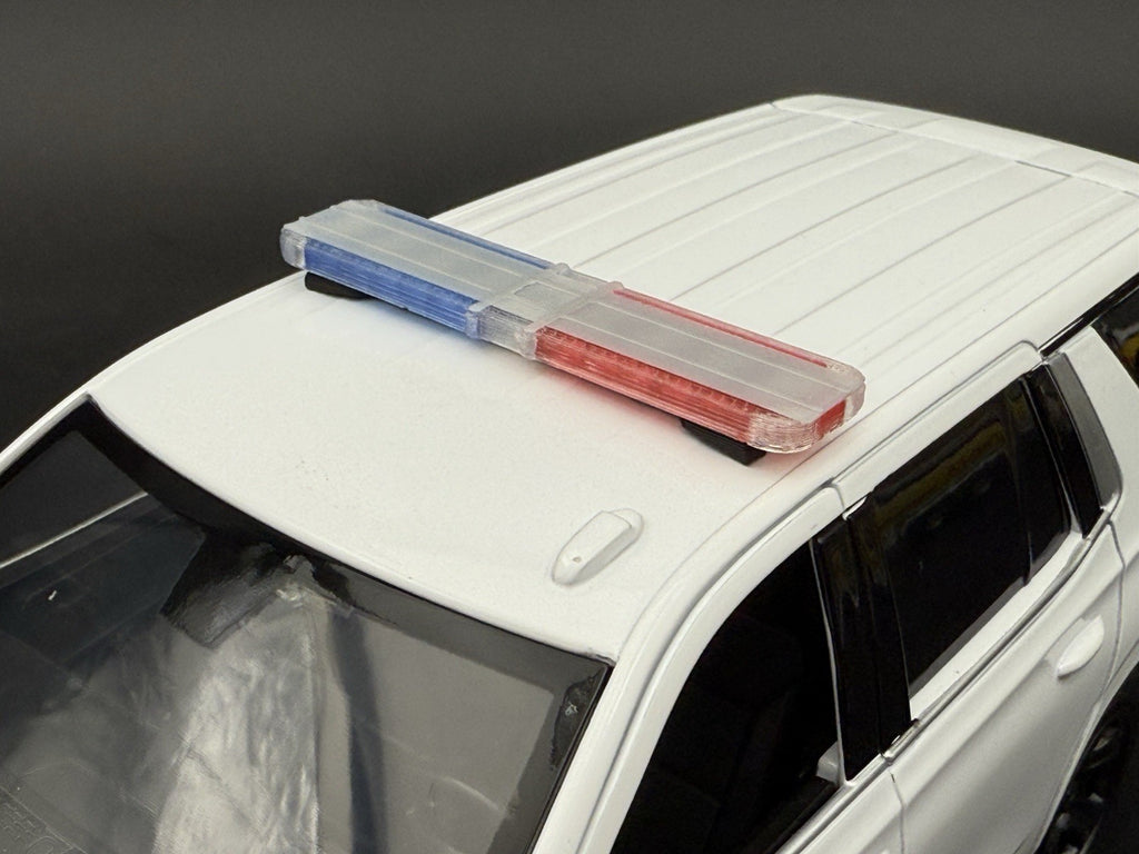 1/24 25 LED Ready Whelen Liberty II XL Blue Red Tahoe Police Lightbar 2449XLBR213