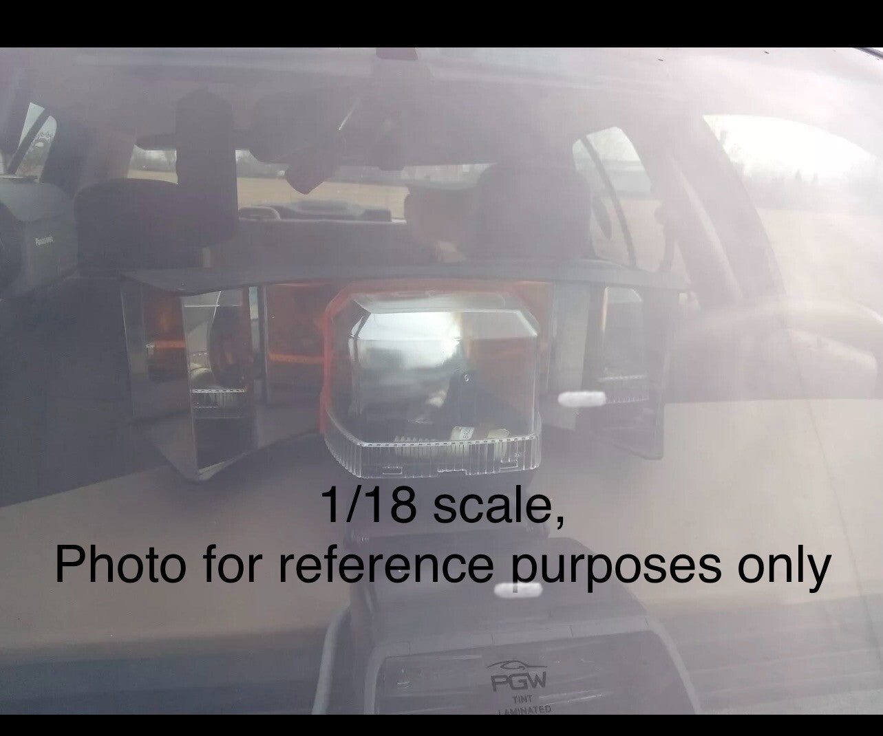 1/18 Scale Model Federal Signal fire beam Amber Red Blue Green Interior Lightbar14