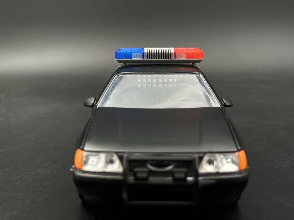 1/24 1/25 Blue Red Smith Wesson 8780 8880 8980 Lightbar Police Sheriff Fire5