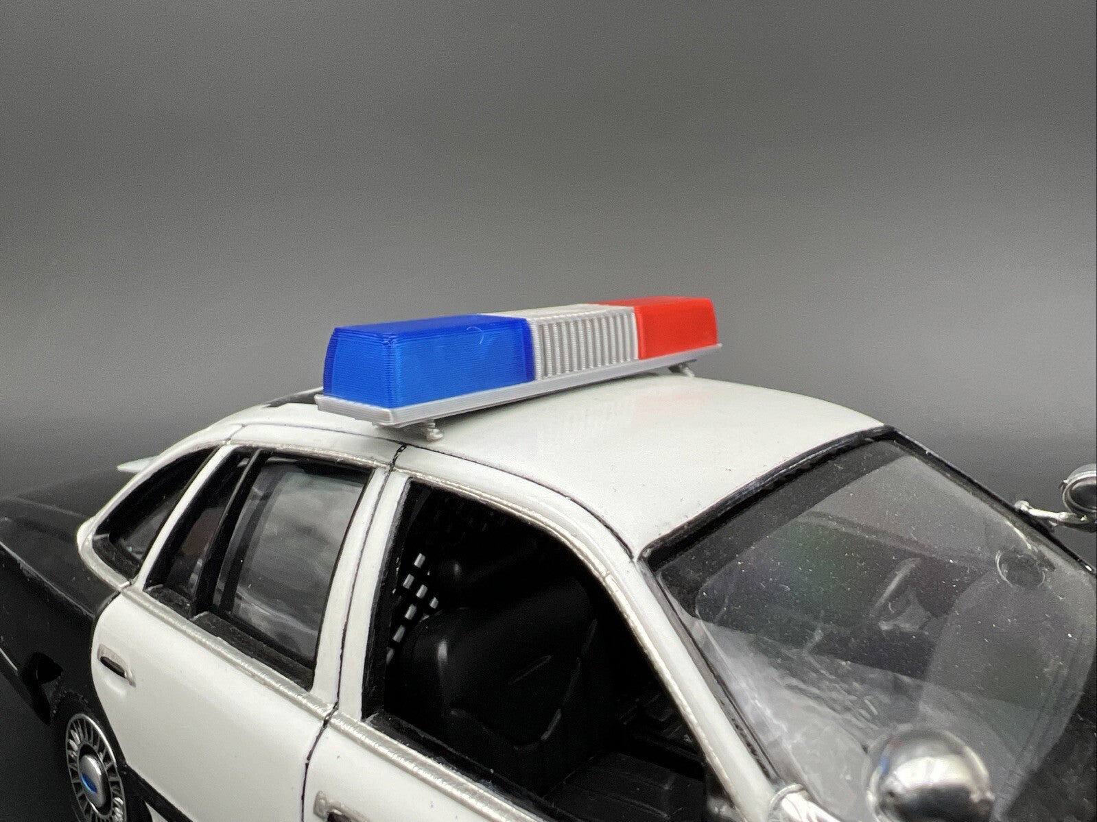 1/24 25 Blue Red California Twinsonic Lightbar Police Sheriff Highway Patrol15