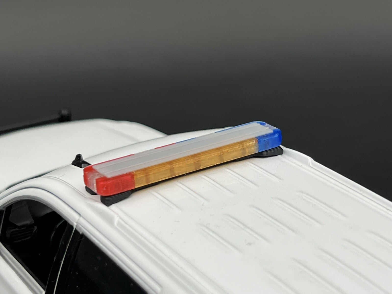 1/24 LED Ready Whelen Edge Lightbar Blue Red Amber Highway Patrol Police Sheriff2