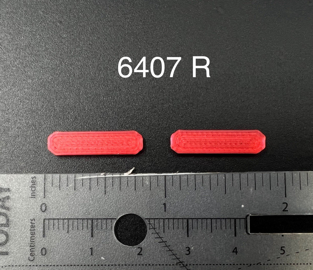 2 Pack 1/64 Red LED Code 3 X2100 Lightbar For Greenlight Fire EMS Ambulance SUV0
