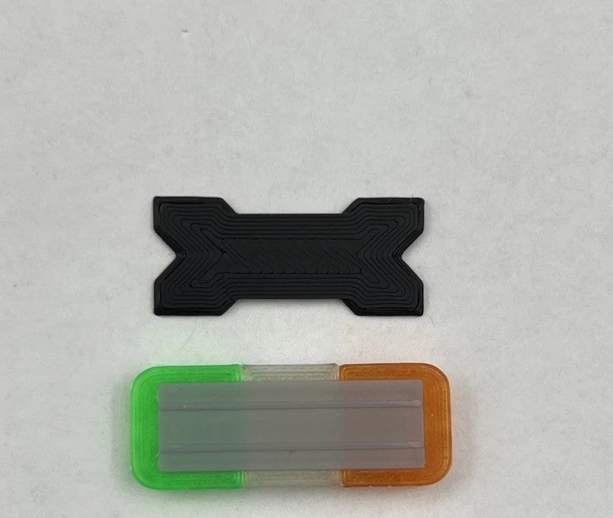 1/24 25 Mini Whelen Edge Lightbar Amber Clear Green Gray Top Cover1