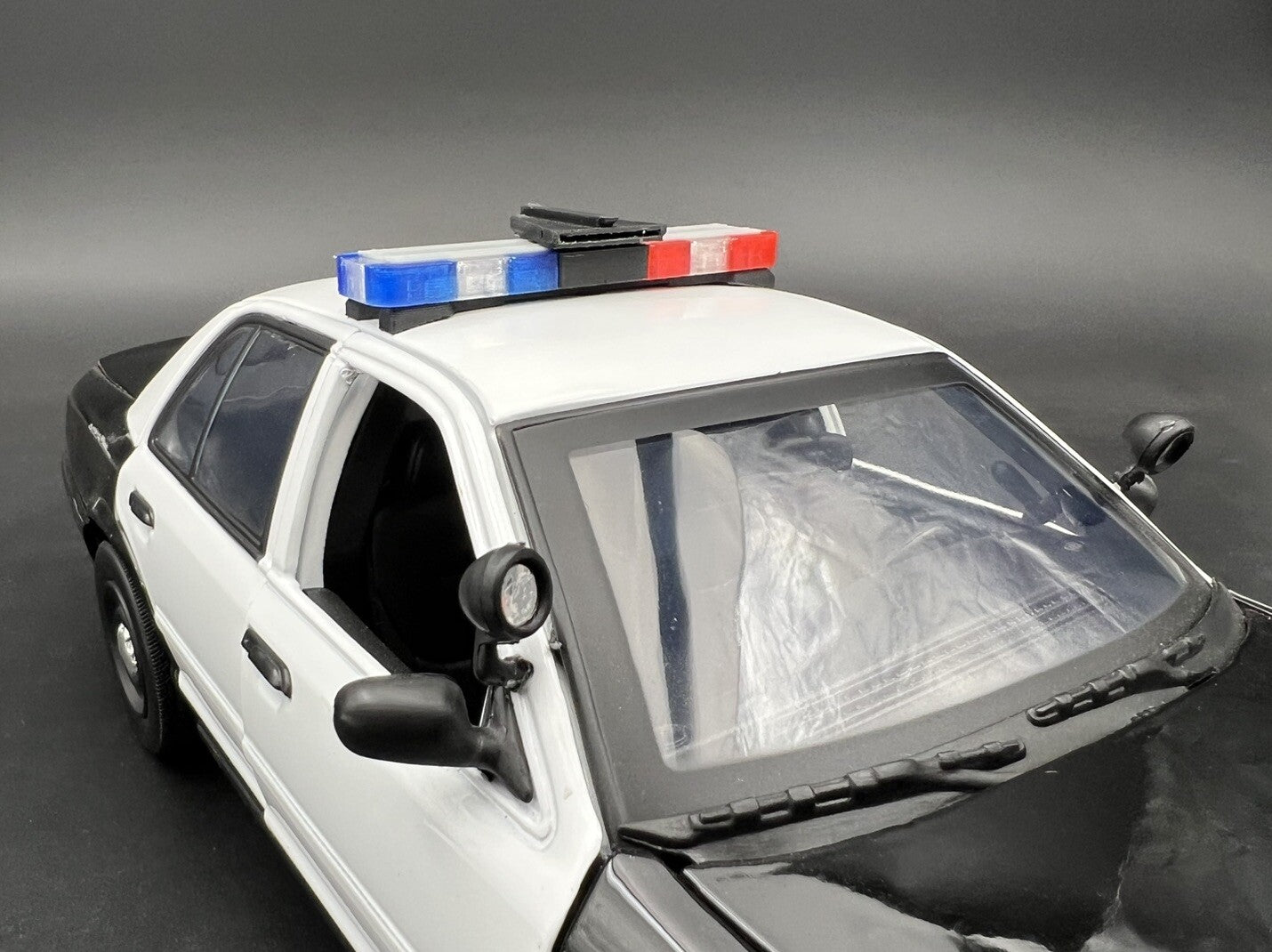 1/18 LED Ready Whelen Edge Lightbar Blue Red w/ Speaker Highway Patrol Police3