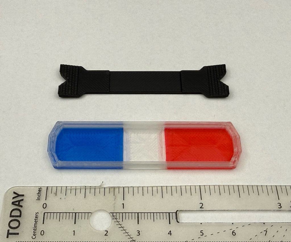 1/18 Scale Model PCB Compatible Code 3 2700 Lightbar Blue Red Police 1813PCBBCR3