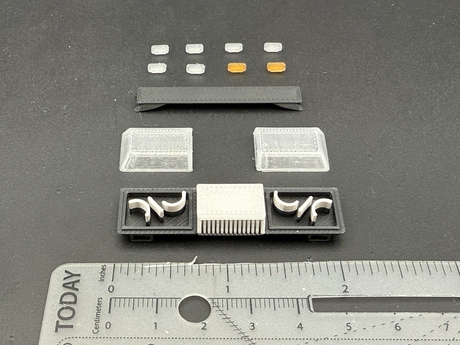 1/24 25 Scale Clear Chrome Streethawk Lightbar Police 24641