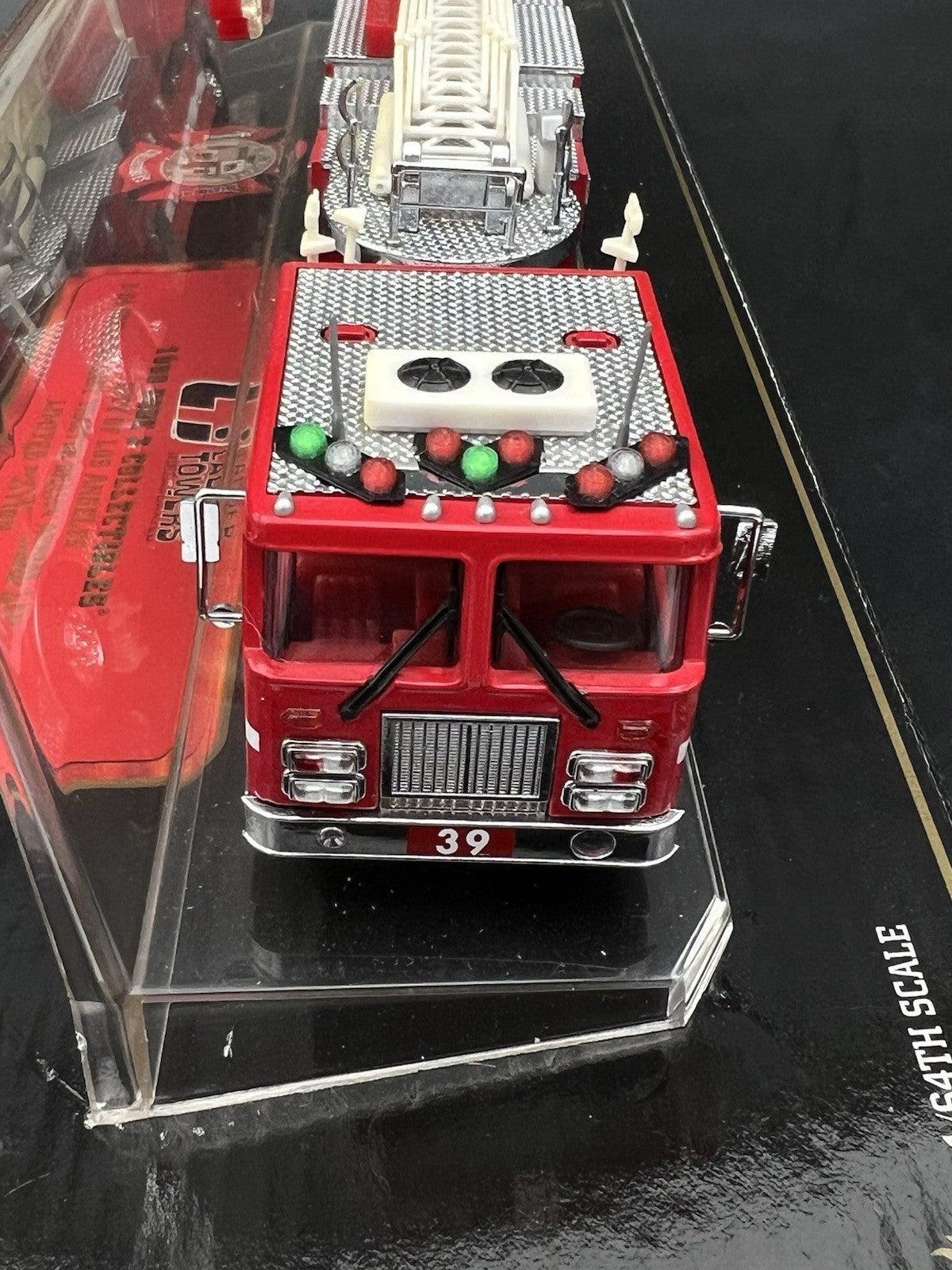 3 Pack 1/64 Chicago Fire CFD Green Red Split Vision SLR Lightbar Truck Code 35