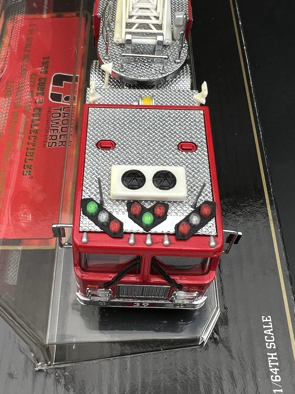 3 Pack 1/64 Chicago Fire CFD Green Red Split Vision SLR Lightbar Truck Code 34