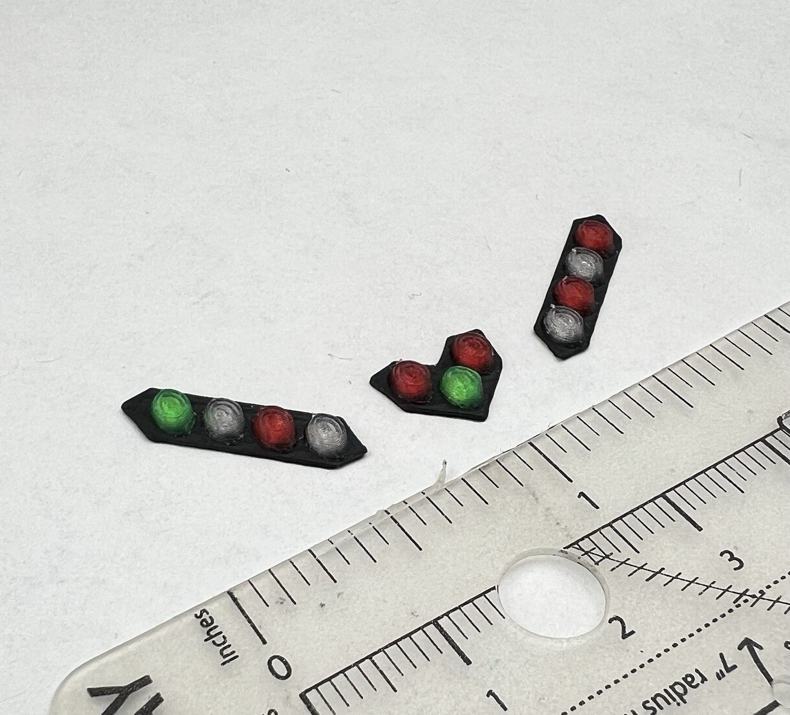 3 Pack 1/64 Chicago Fire CFD Green Red Split Vision SLR Lightbar Truck Code 31