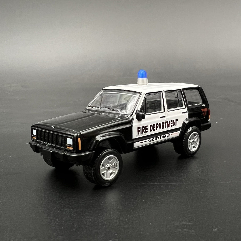 4 Pack 1/64 Vintage Blue Beacon Ray Lightbar Sheriff Police Fire Ambulance2
