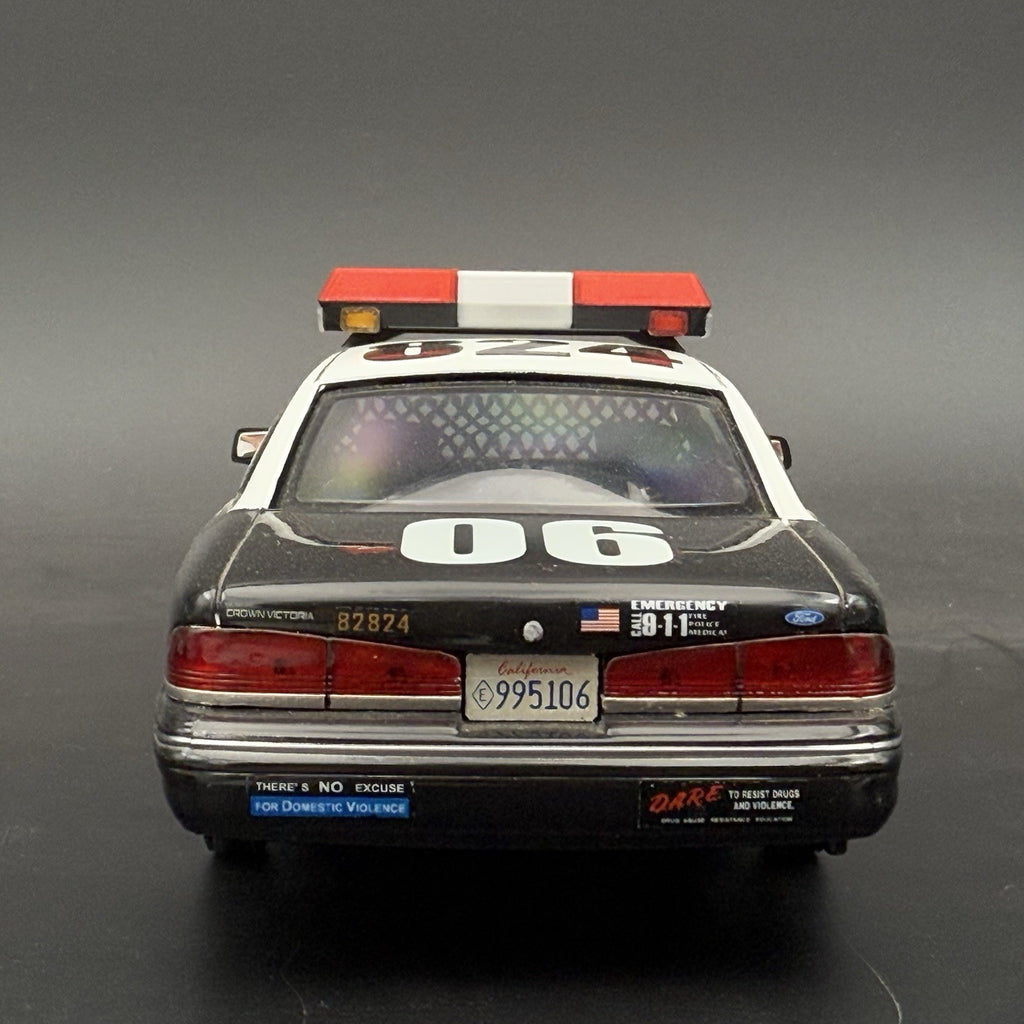 1/24 25 Scale Red Chrome Streethawk Lightbar New York Police Sheriff Fire13