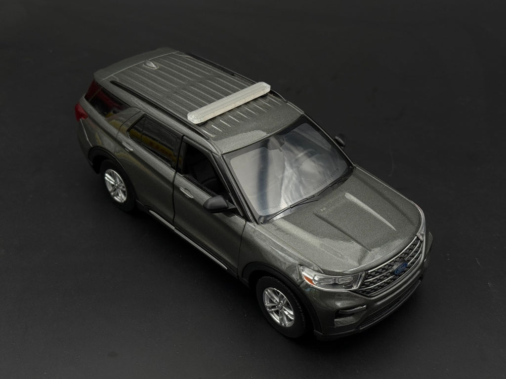 1/24 1/25 Scale Model LED Compatible Clear Narrow Lightbar Police Fire 2472C8