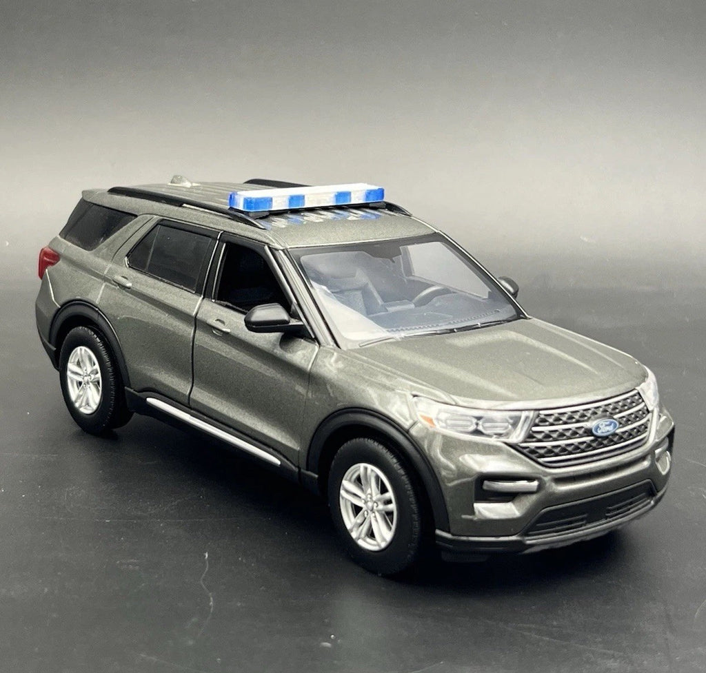 1/24 25 27 LED Ready Whelen Edge Maui Hawaii Honolulu Police Lightbar Blue Clear6