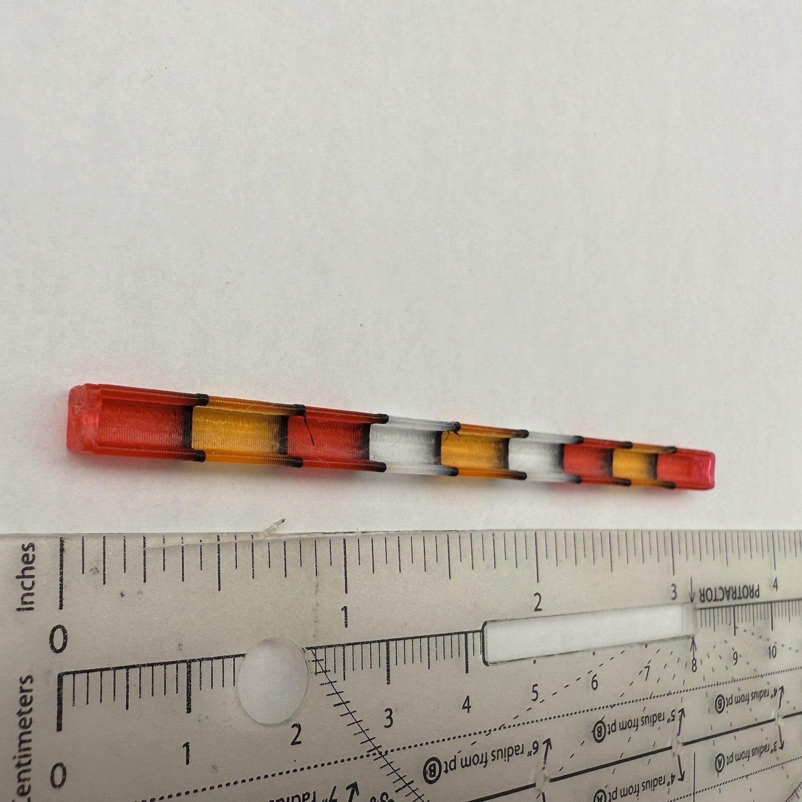 1/24 25 Scale Model Red Amber Clear Whelen 4500 Ambulance EMS Fire 2452RCA3