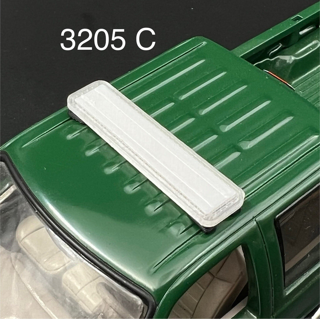 1/32 34 LED Ready Whelen Liberty Lightbar Police Sheriff Fire Motormax SUV0