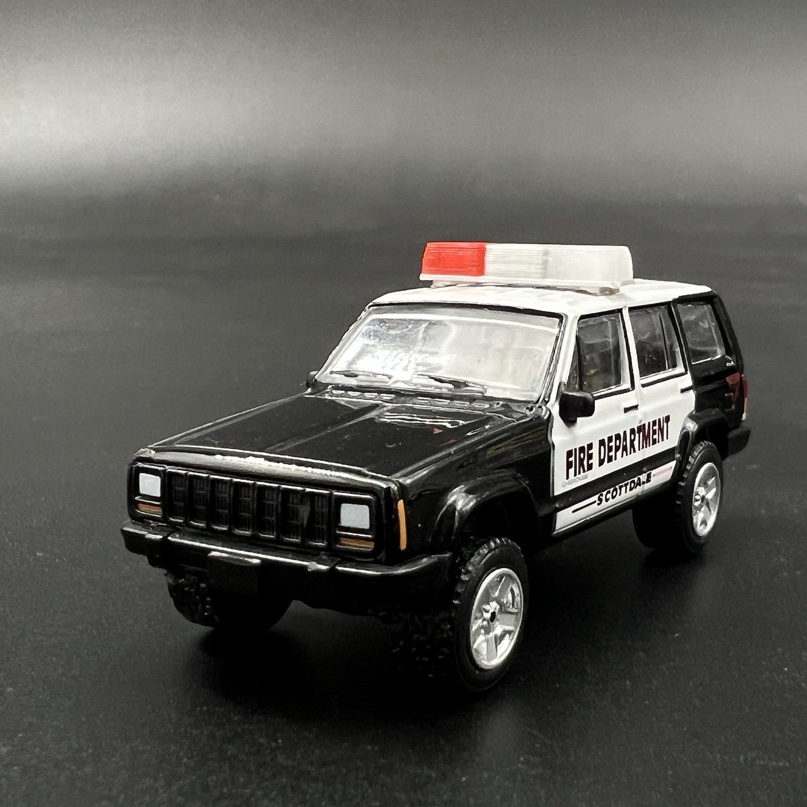 2 Pack 1/64 Red Clear Federal Signal Twinsonic Lightbar Greenlight Police Fire2