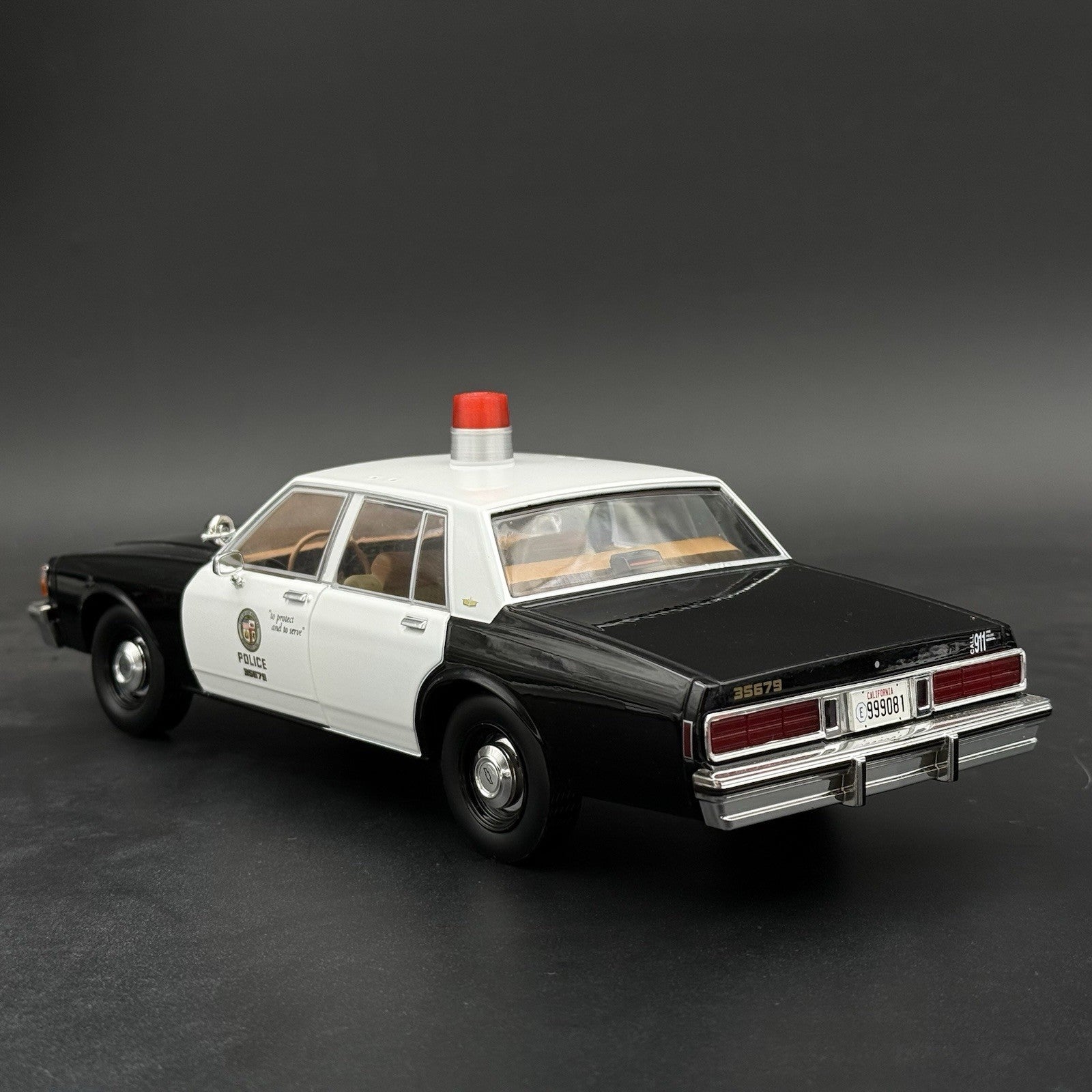 2 Pack 1/18 LED Ready Federal CJ 184 284 Beacon Red State Police Trooper Sheriff8