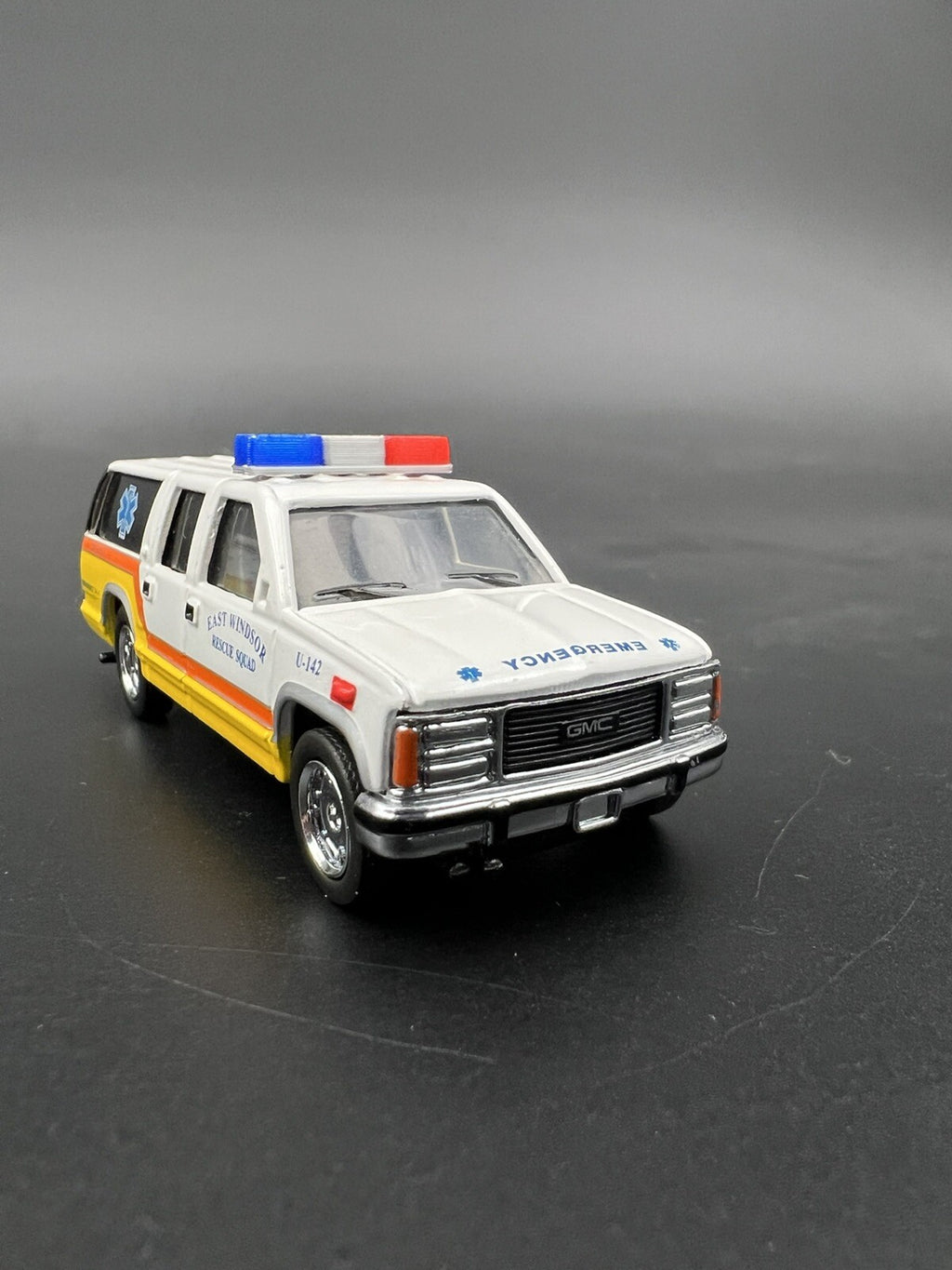2 Pack 1/64 Blue Red Federal Signal Twinsonic Lightbar Greenlight Police Sheriff3