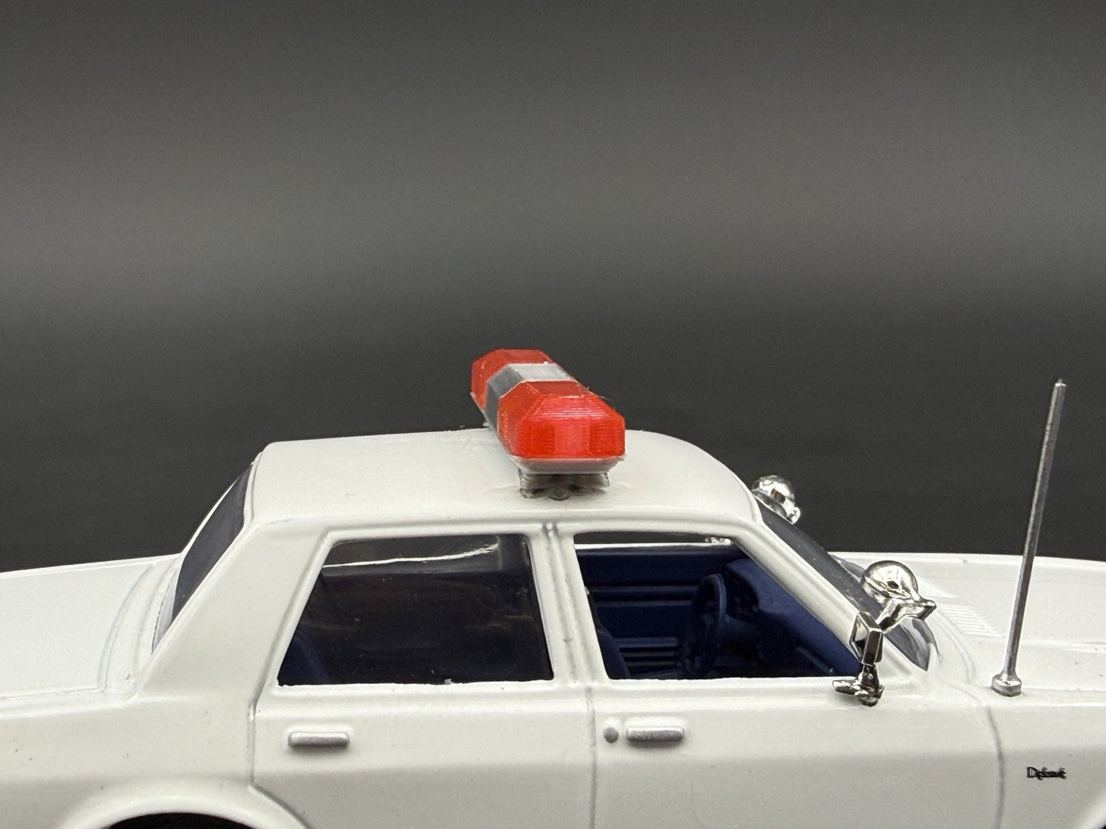 2-Pack 1/43 O Scale Model Amber Smith Wesson 8880 Lightbar 4343A7