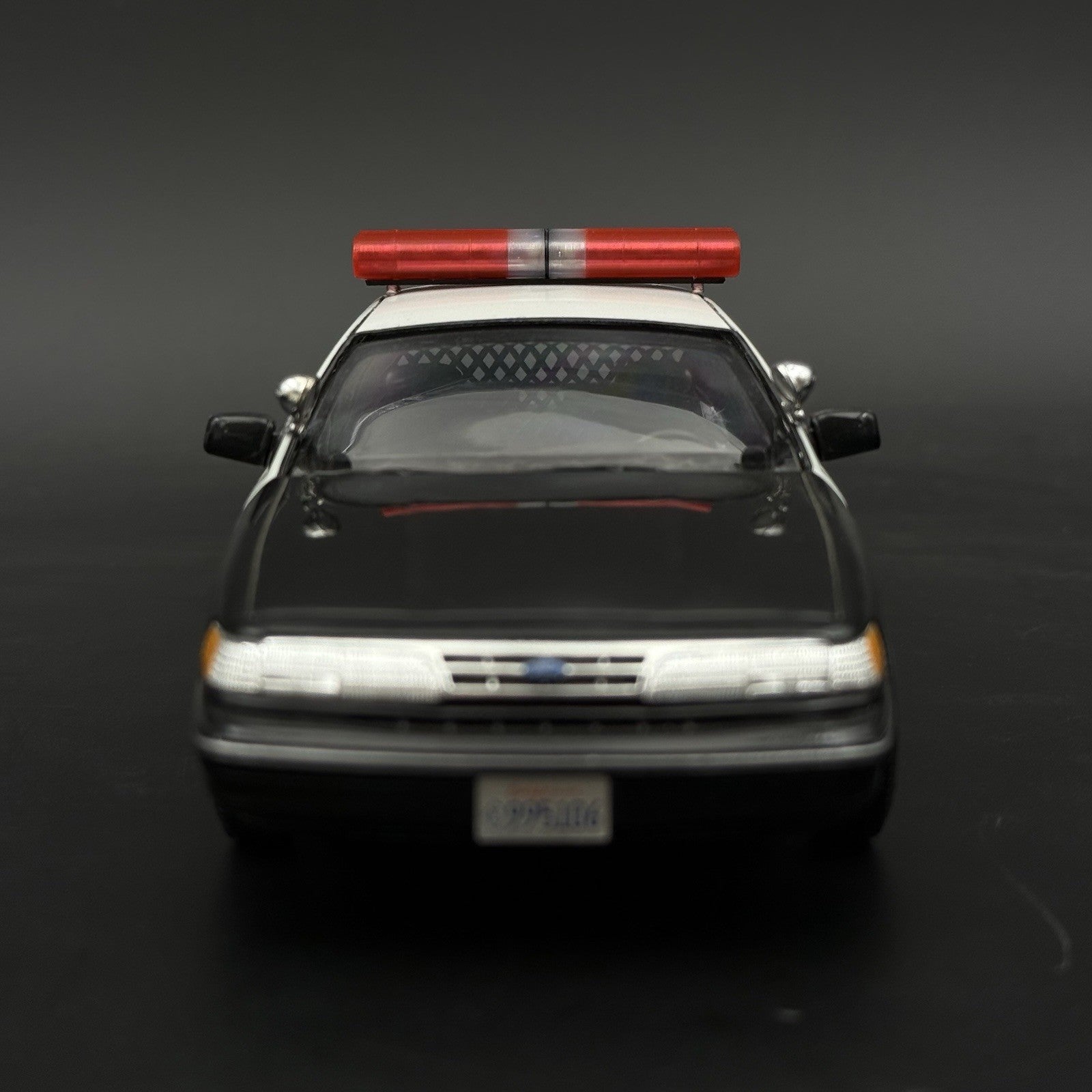1/24 1/25 LED Ready AeroDynic Red Clear Lightbar Police Sheriff Fire EMS2