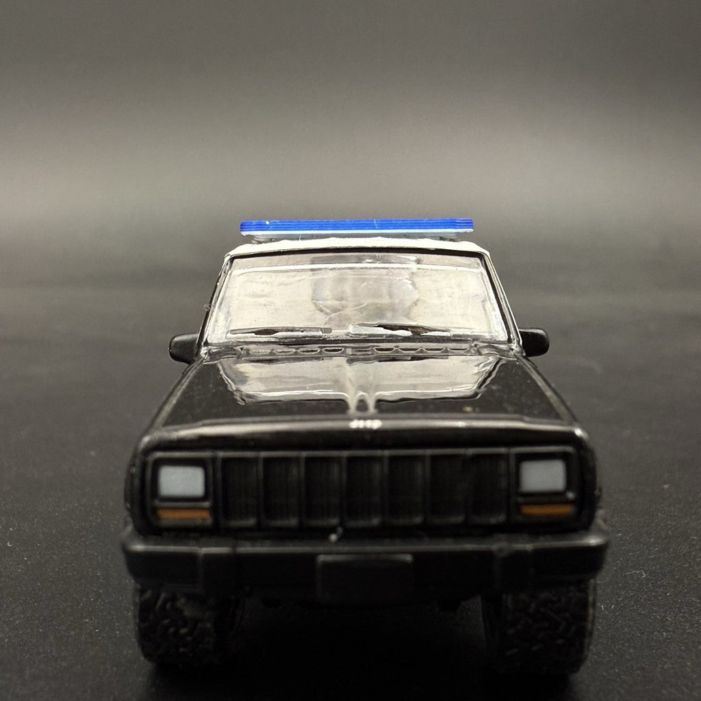2 Pack 1/64 Blue LED Code 3 X2100 Lightbar For Police Sheriff Fire Ambulance SUV5