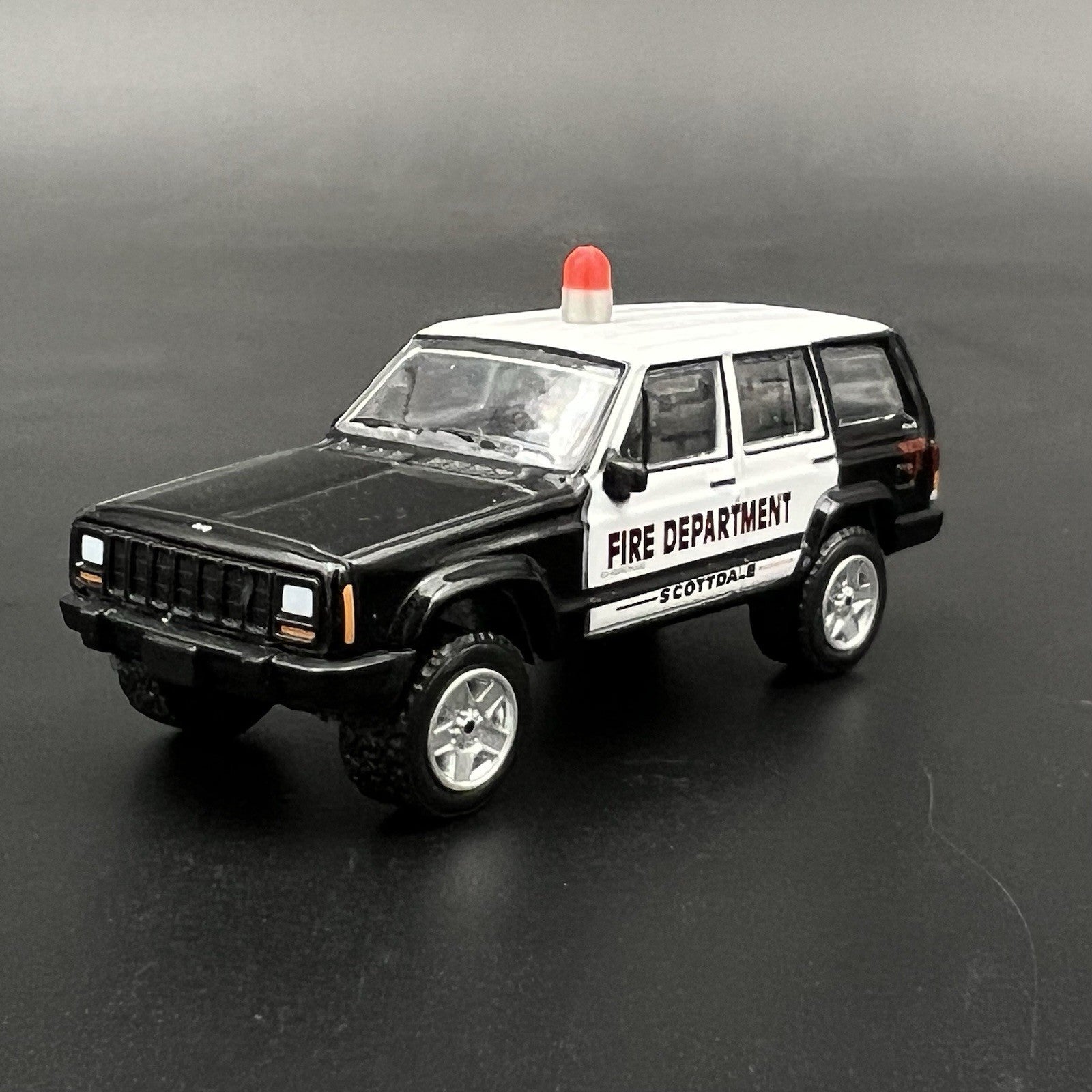 4 Pack 1/64 Vintage Red Beacon Ray Lightbar Sheriff Police Fire Ambulance2